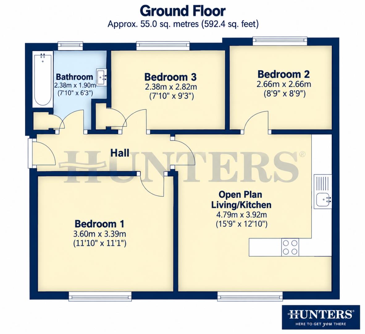 Oakfield Drive, Reigate floorplan