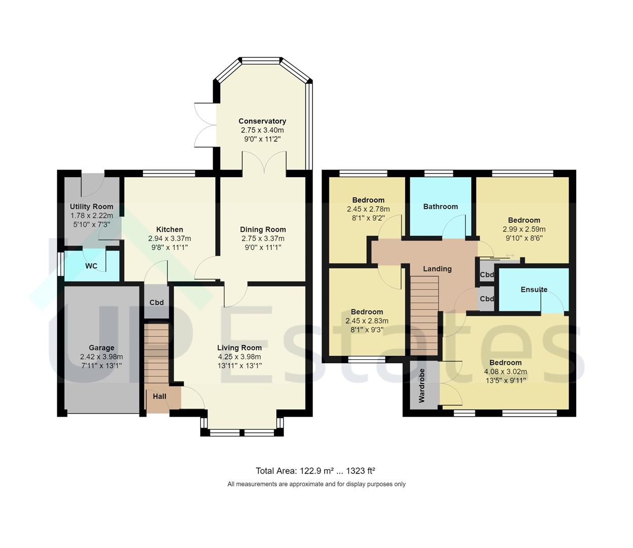 8, Huntingdon Way, Nuneaton floorplan