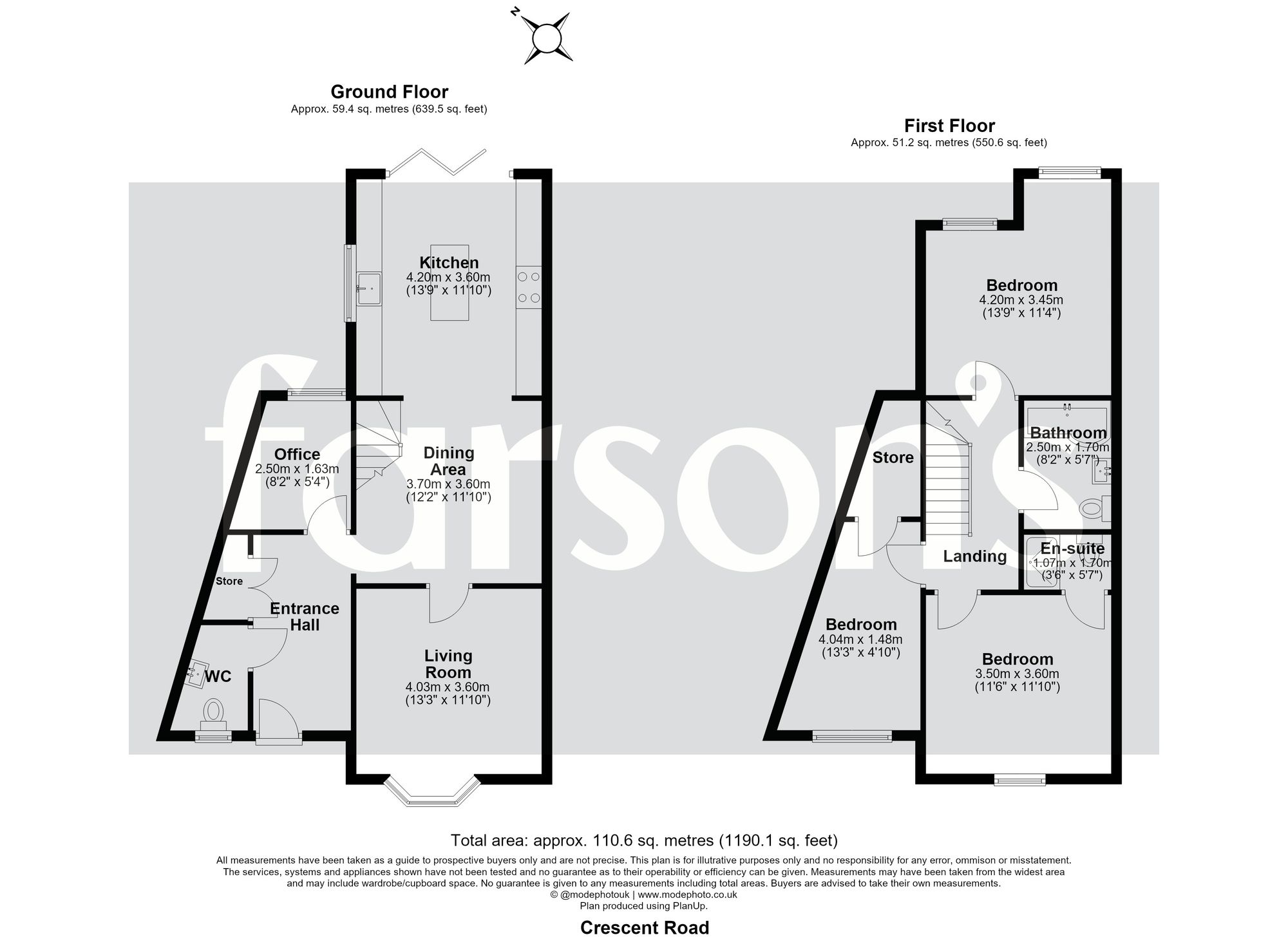 193 Crescent Road, Brentwood floorplan