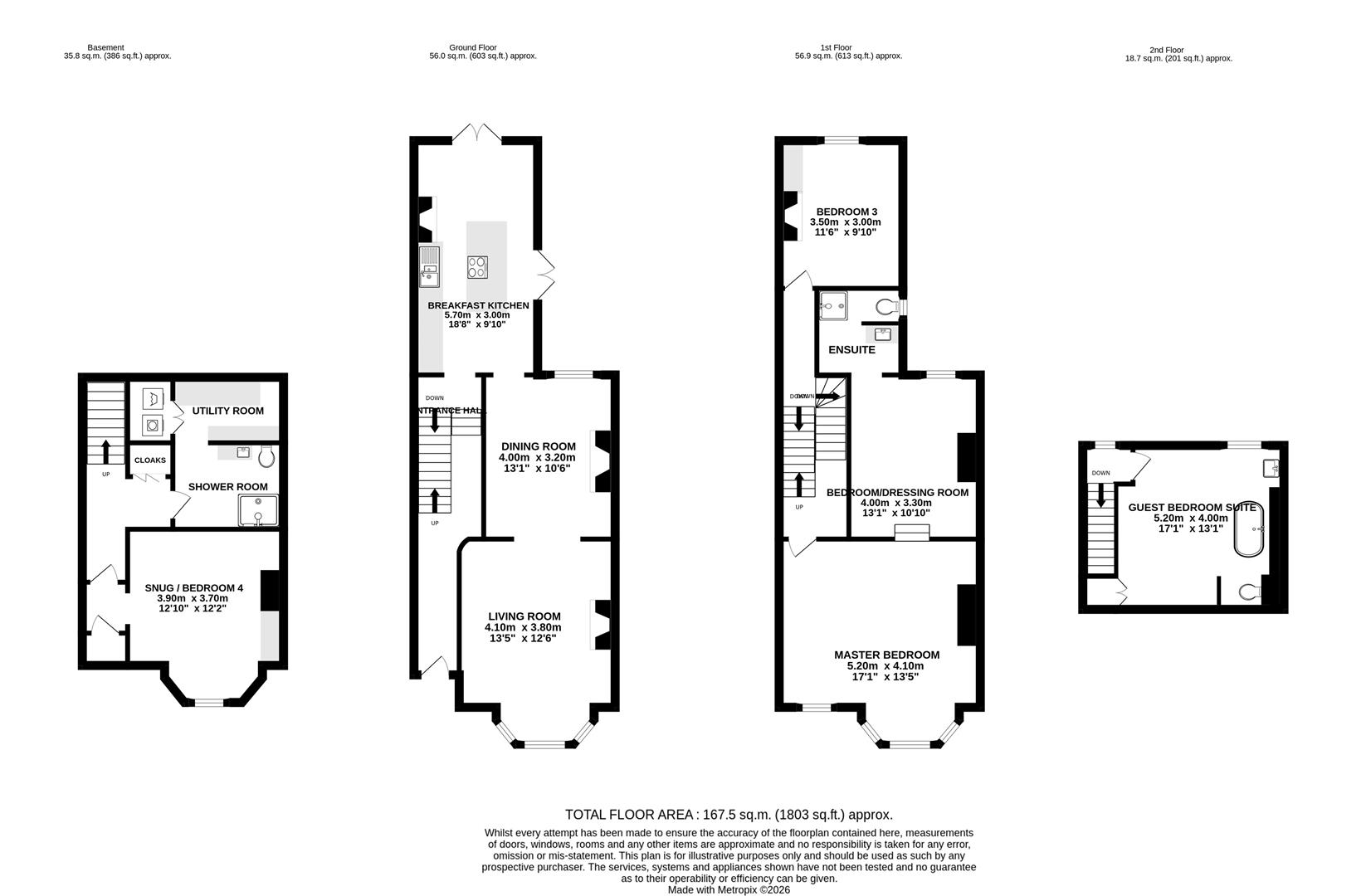 61, Oxford Road, Altrincham floorplan