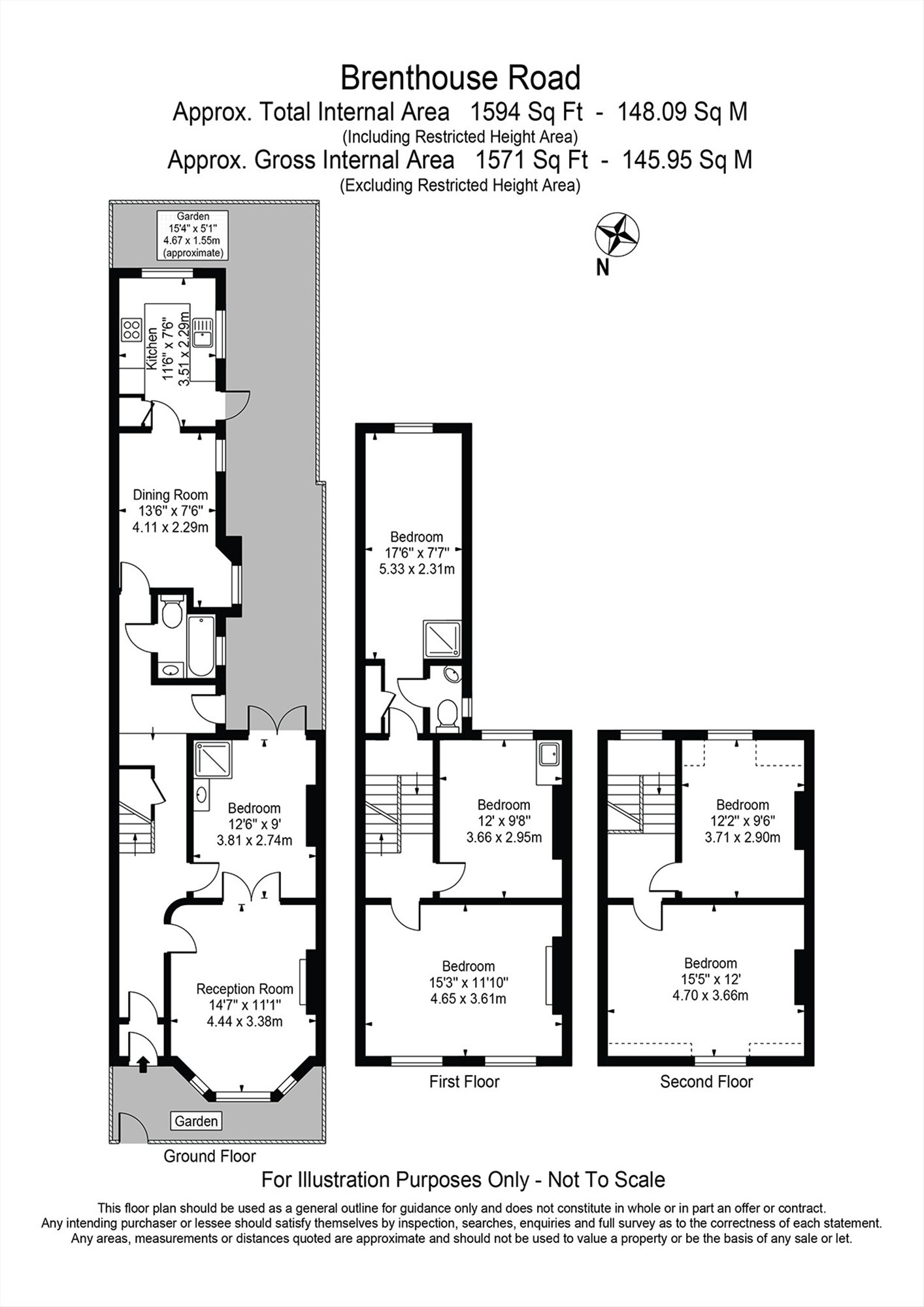 6, Brenthouse Road, London floorplan