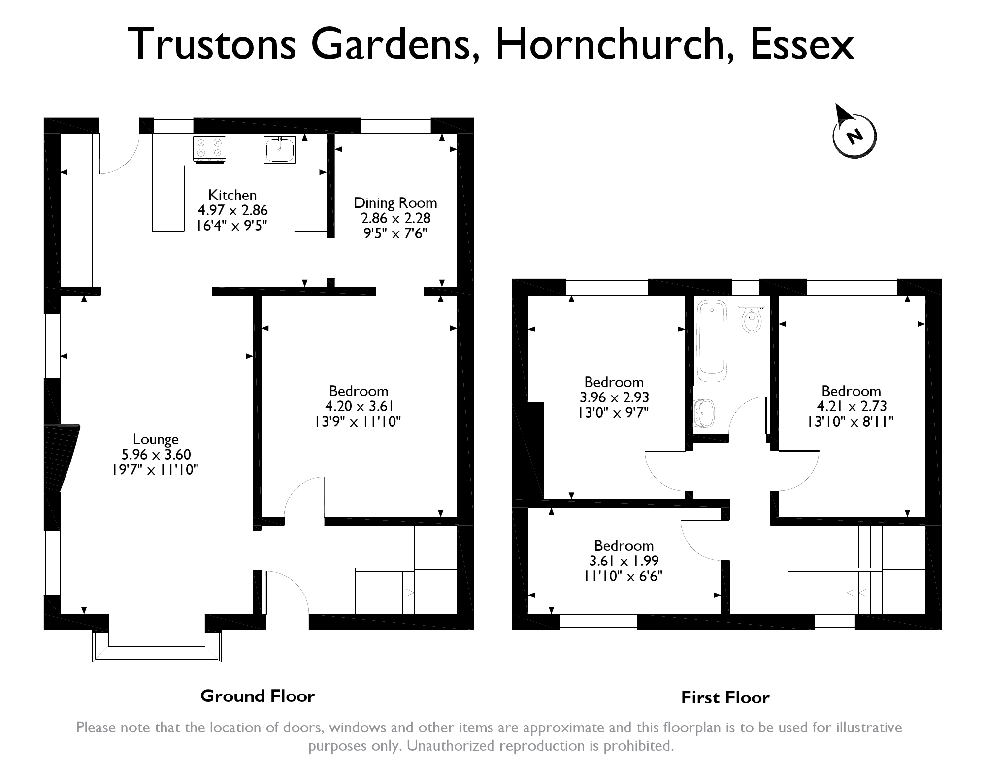 3 Bedrooms Semi-detached house for sale in Trustons Gardens, Hornchurch RM11