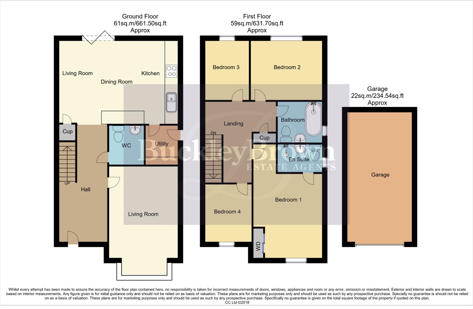 56, Waterfield Way, Mansfield floorplan