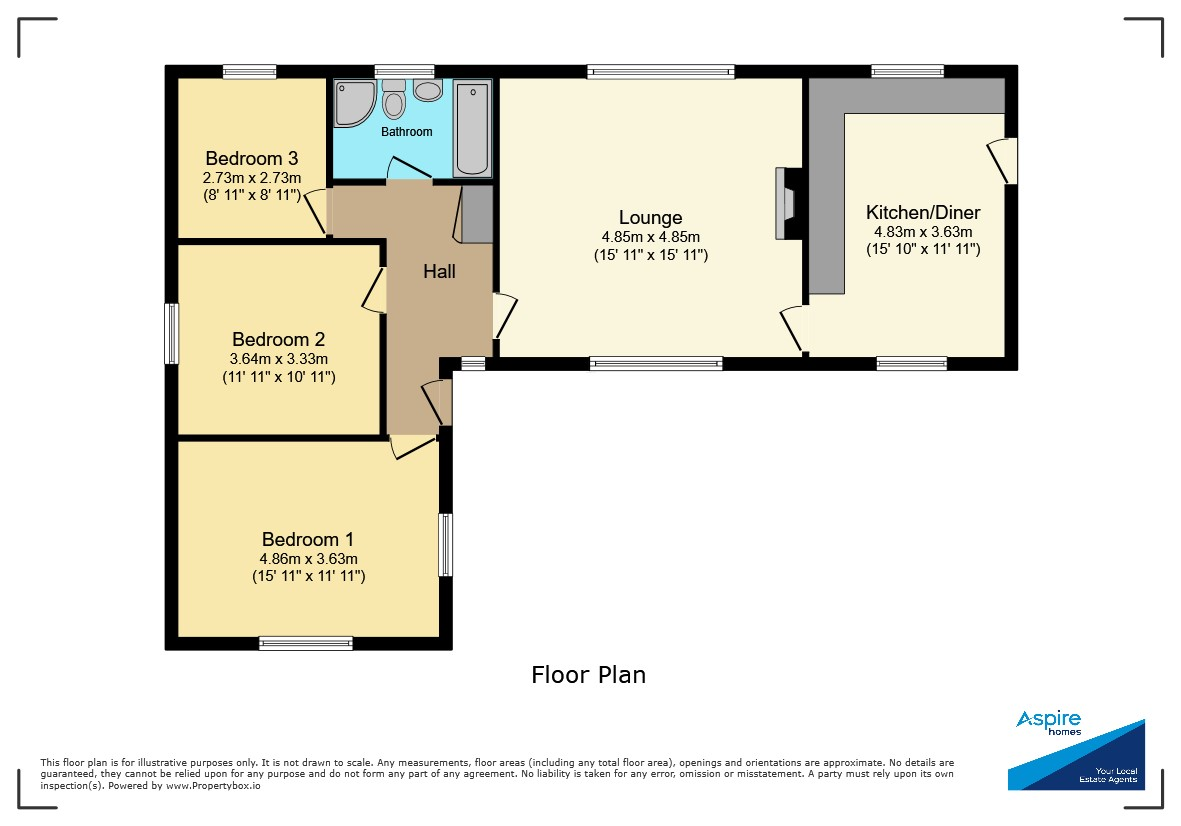 Greyholme, The Cottons, Wisbech floorplan