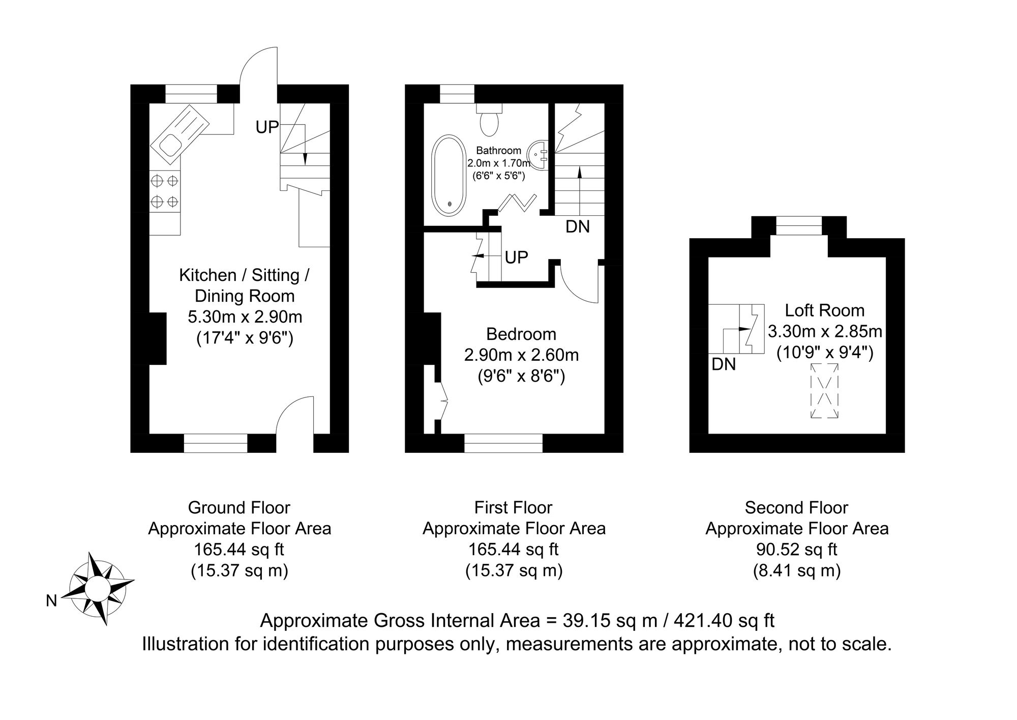 30 St. John Street, Lewes floorplan
