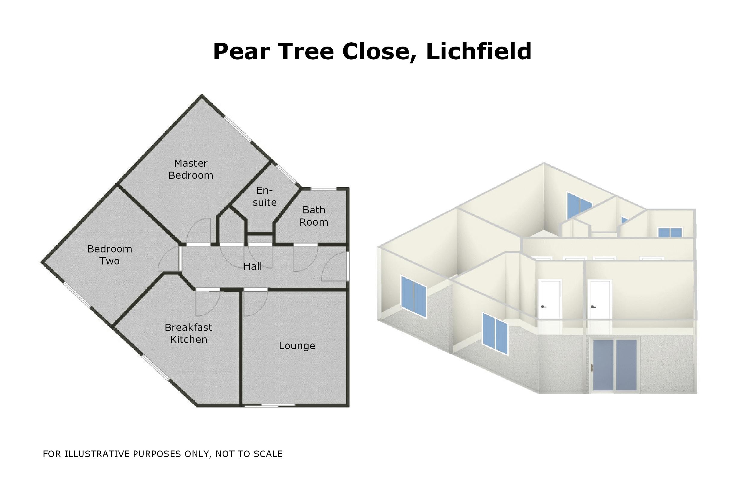 2, Pear Tree Close, Lichfield floorplan