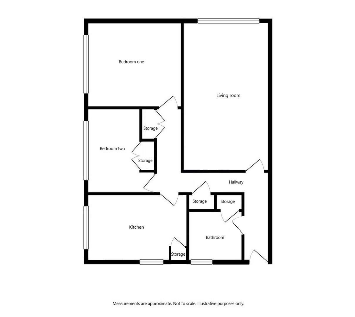 Savoy Close, Birmingham floorplan