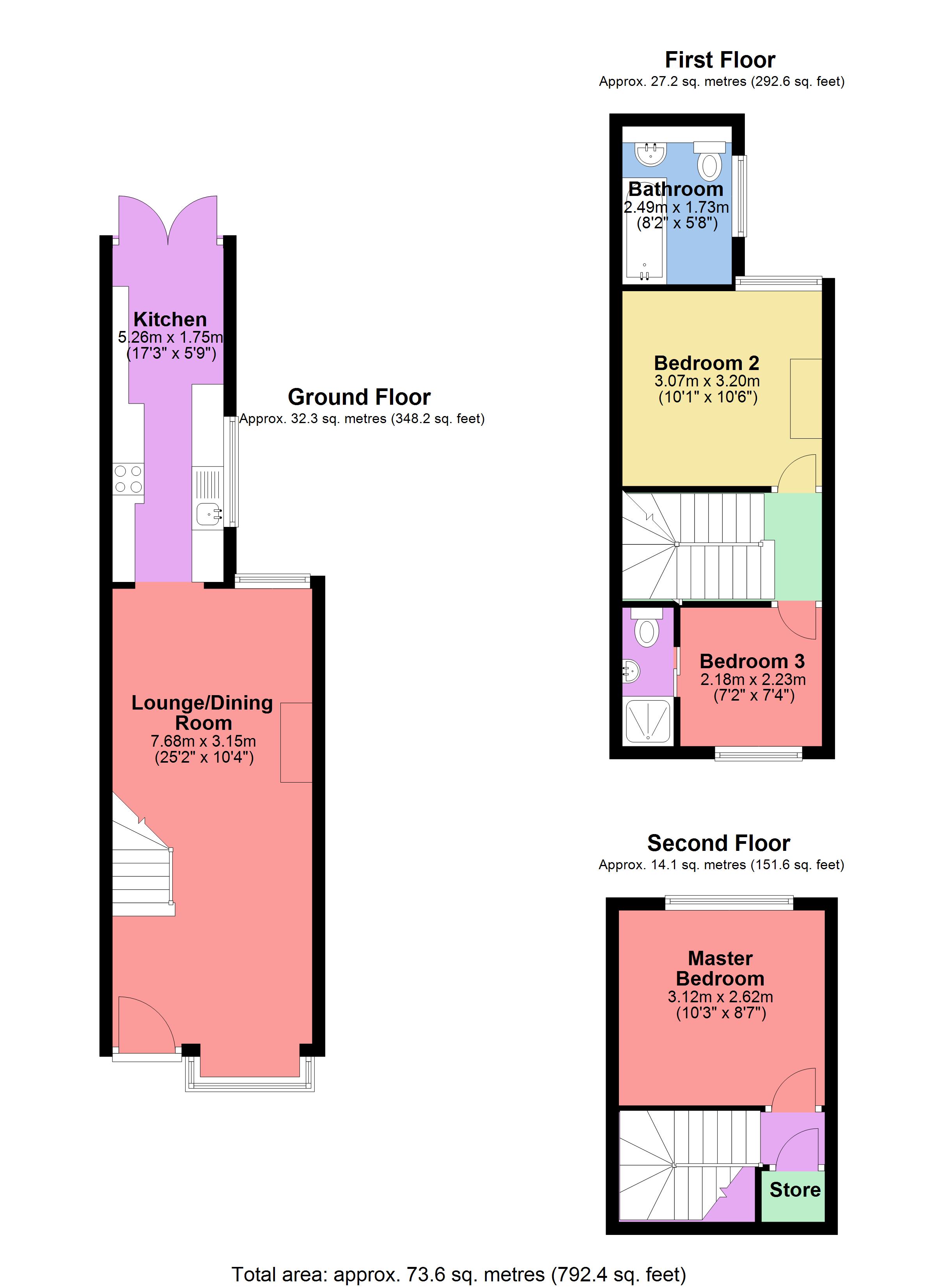 3 Bedrooms Terraced house for sale in Grover Road, Watford, Hertfordshire WD19