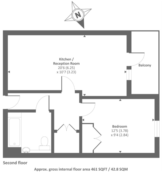 Guildford Road, Woking floorplan
