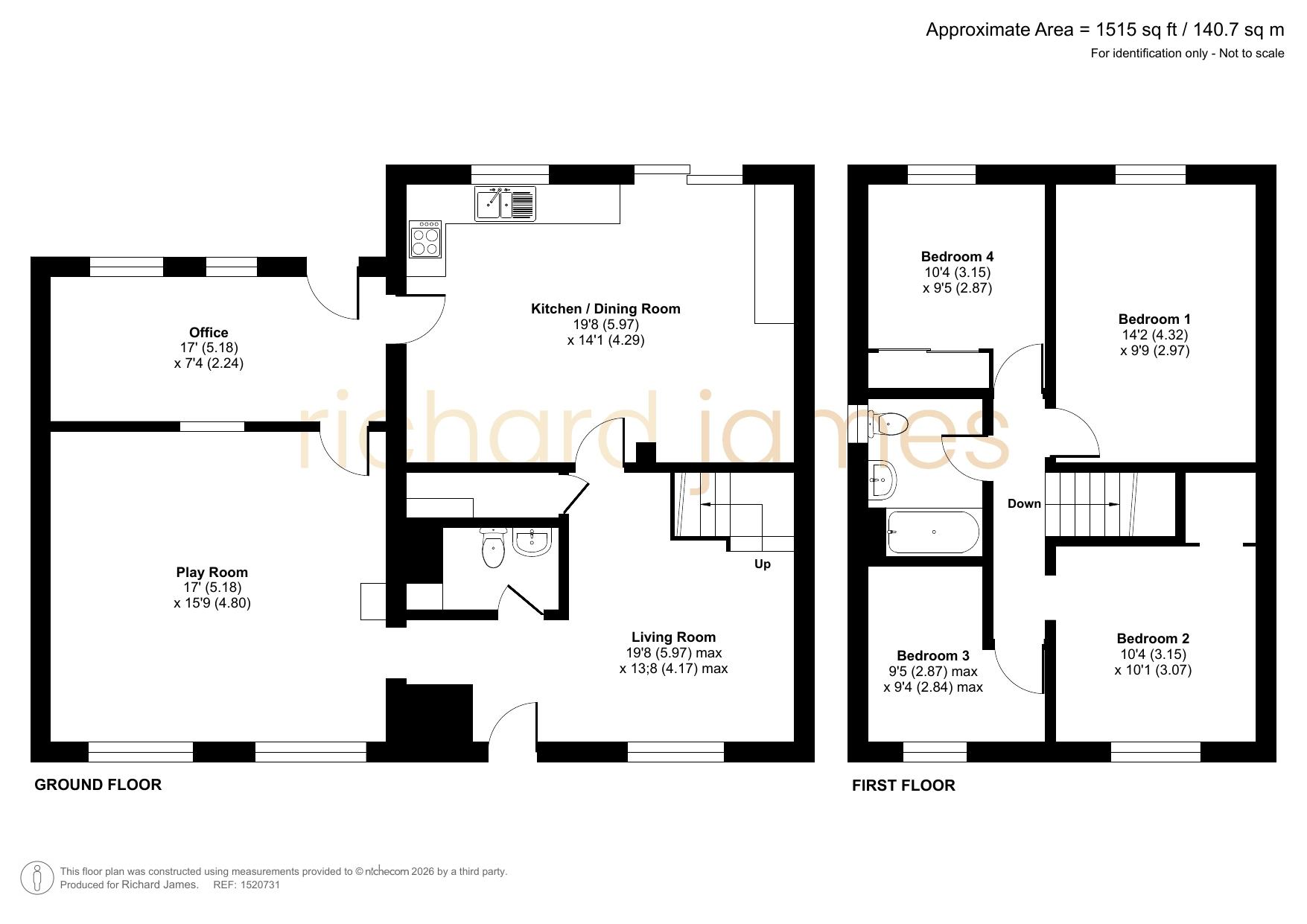Priory Green, Swindon floorplan