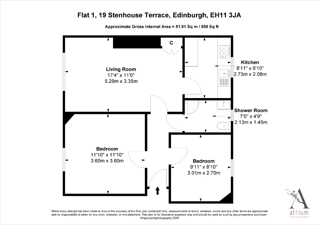 Edinburgh floorplan