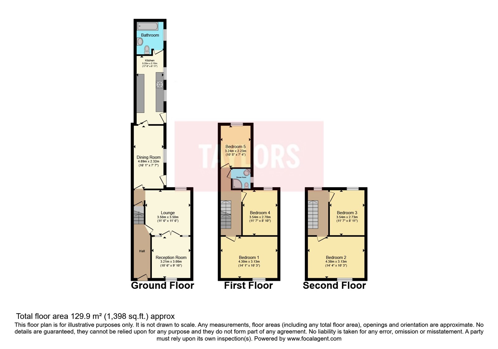 6, Prebend Street, Bedfordshire floorplan