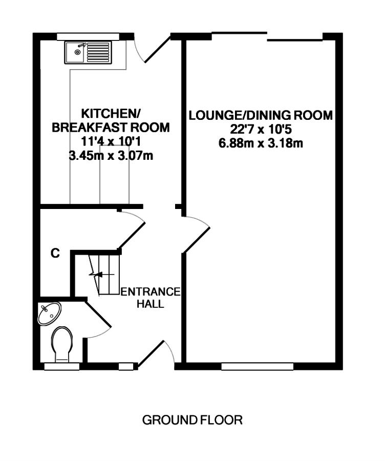 3 Bedrooms Terraced house for sale in Cloverbank, Livingston EH54