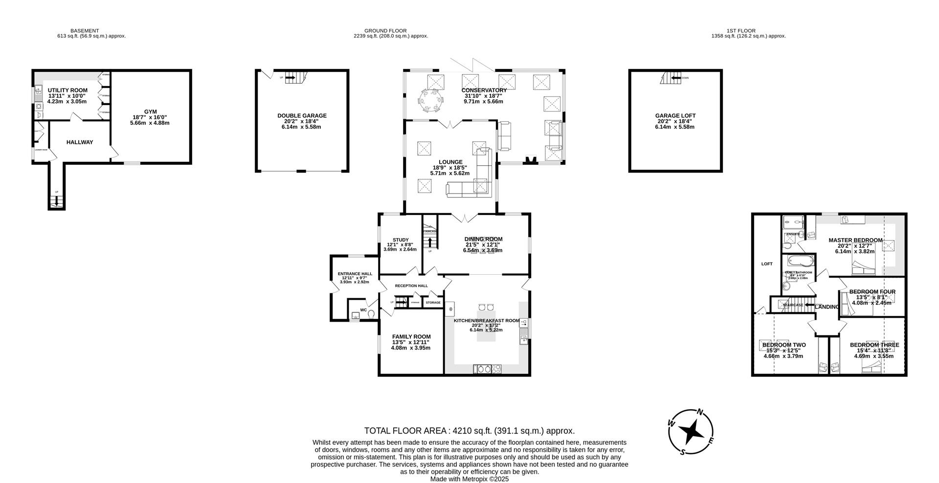 Holme Barn, Doles Lane, Leyland floorplan