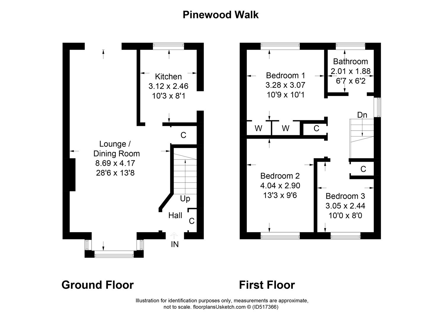 3 Bedrooms  for sale in Pinewood Walk, Strathaven ML10