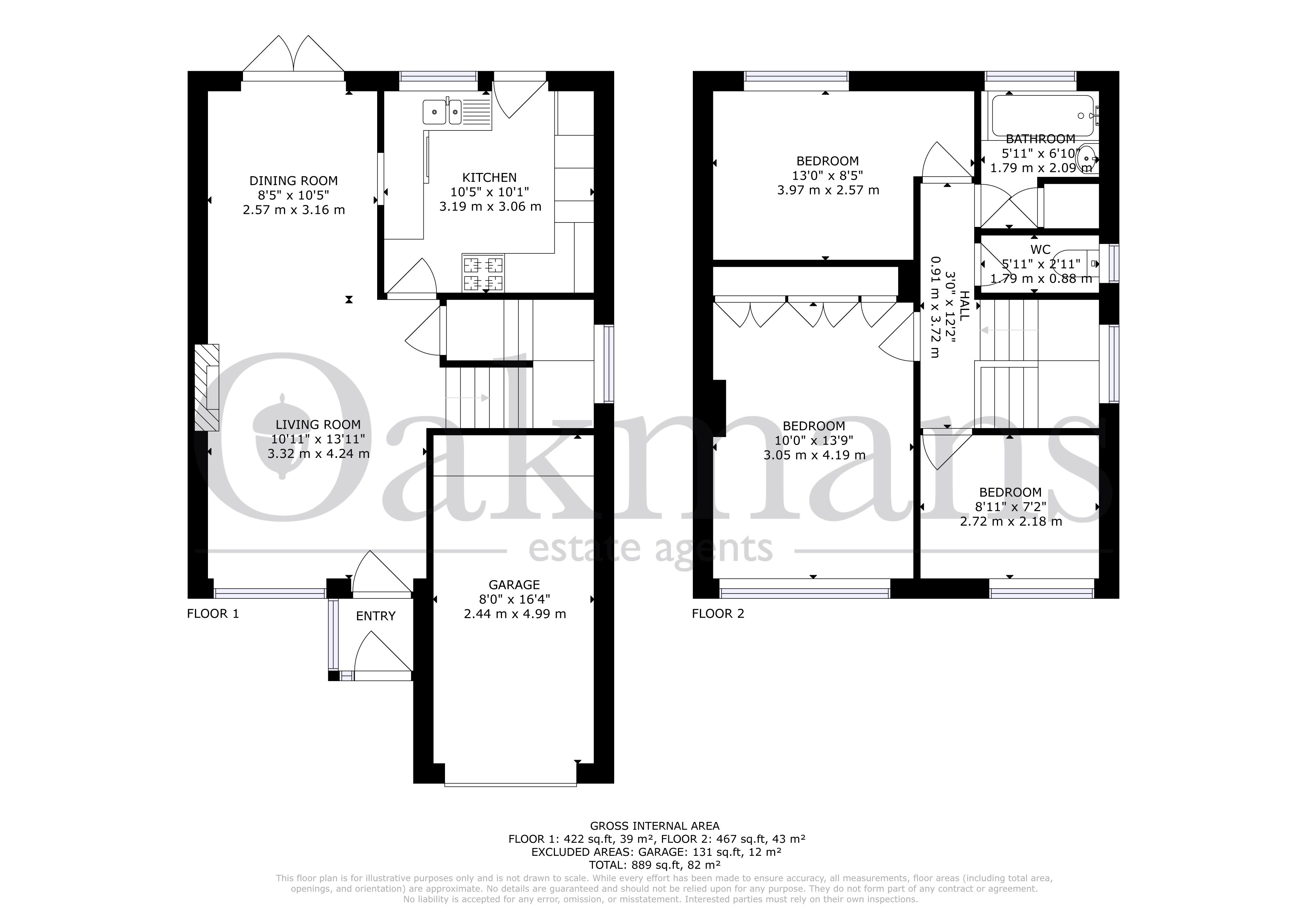 16 METCHLEY COURT, BIRMINGHAM floorplan