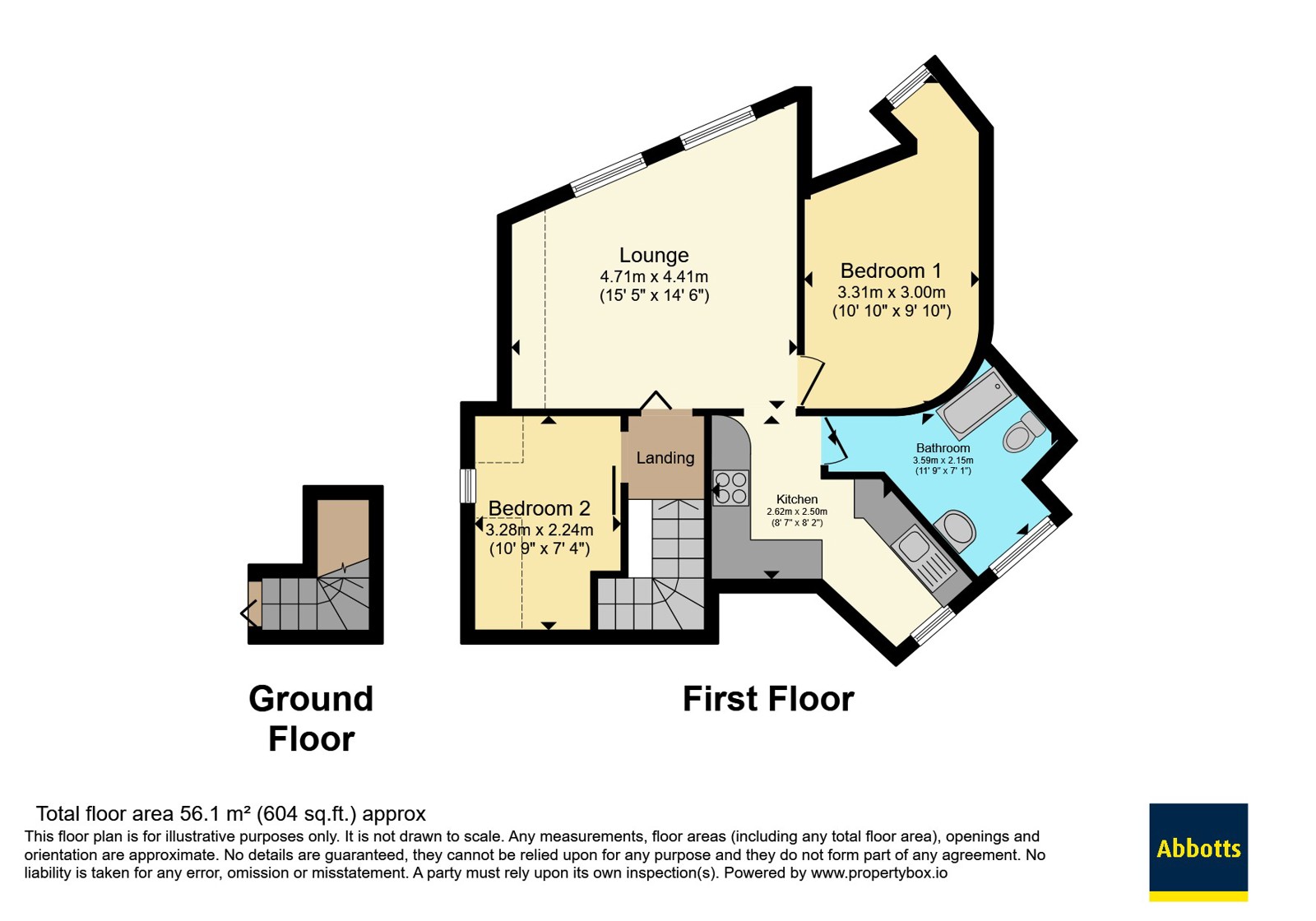 Flat 10 Kentford House 9-11,, Church Street, Norfolk floorplan