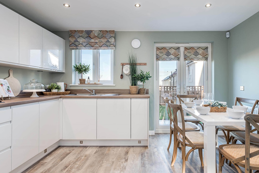 Property 3 of 12. Enjoy Breakfast Overlooking The Garden From The Kitchen