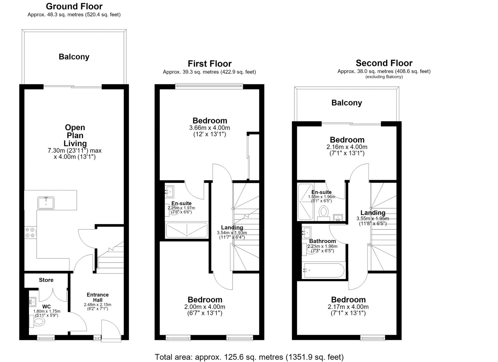 13, Lockgate Mews, Manchester floorplan
