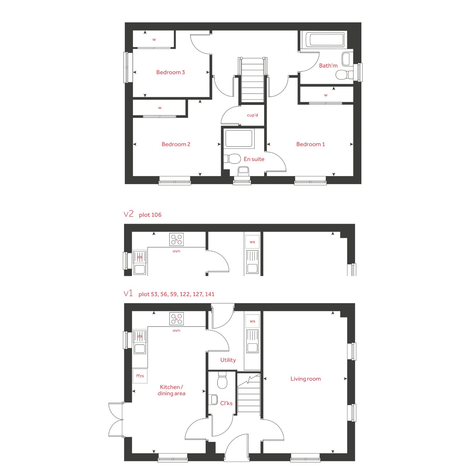 Hythe, Hythe floorplan