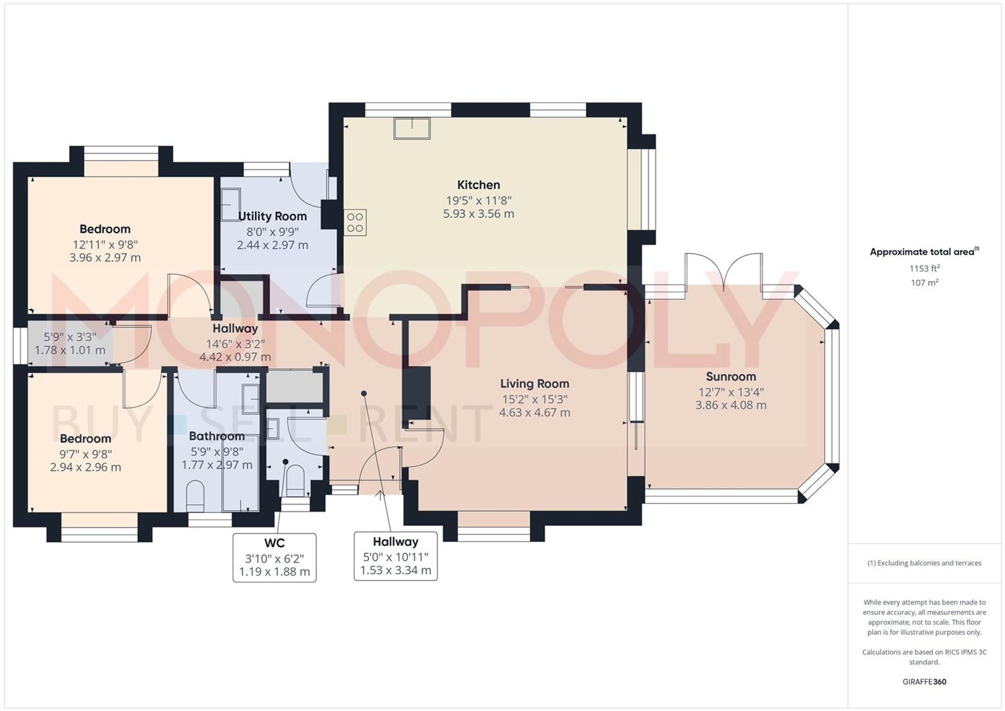 Clovercroft Burton Hall Road, Wrexham floorplan