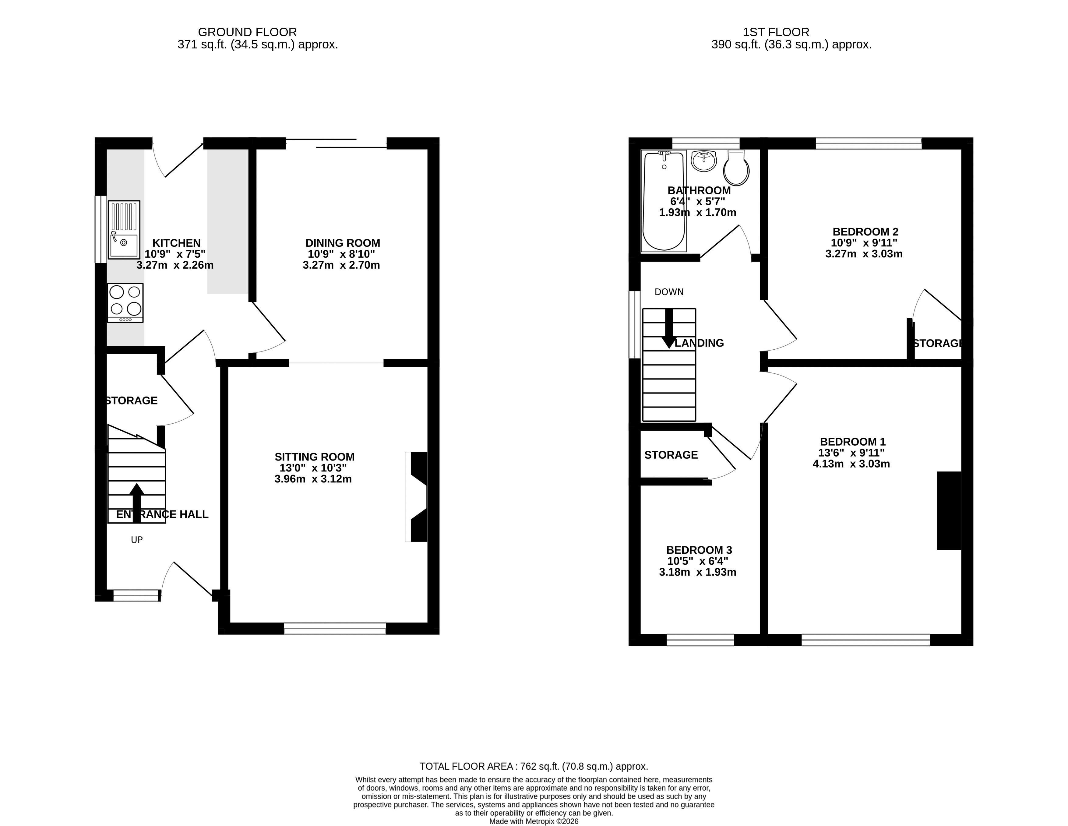 6, The Orchard, Weston-Super-Mare floorplan