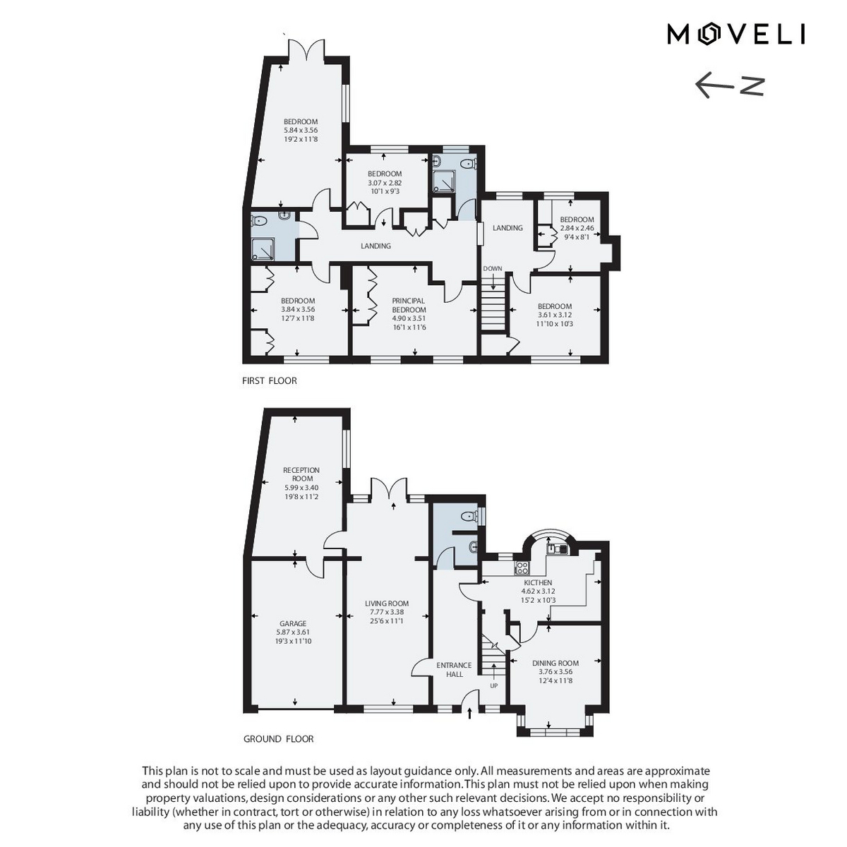 Wychwood Cottage, 28, Weald Way, Caterham floorplan