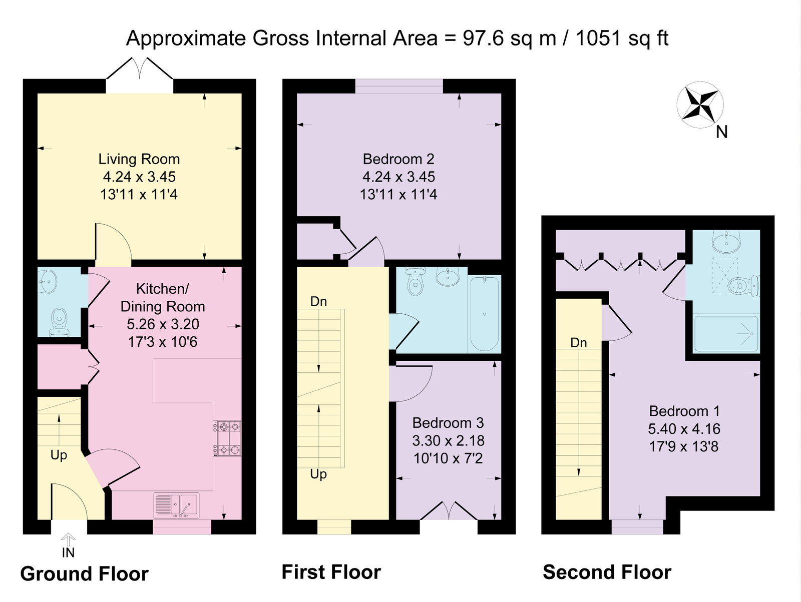 54, Barge Avenue, Sowerby Bridge floorplan