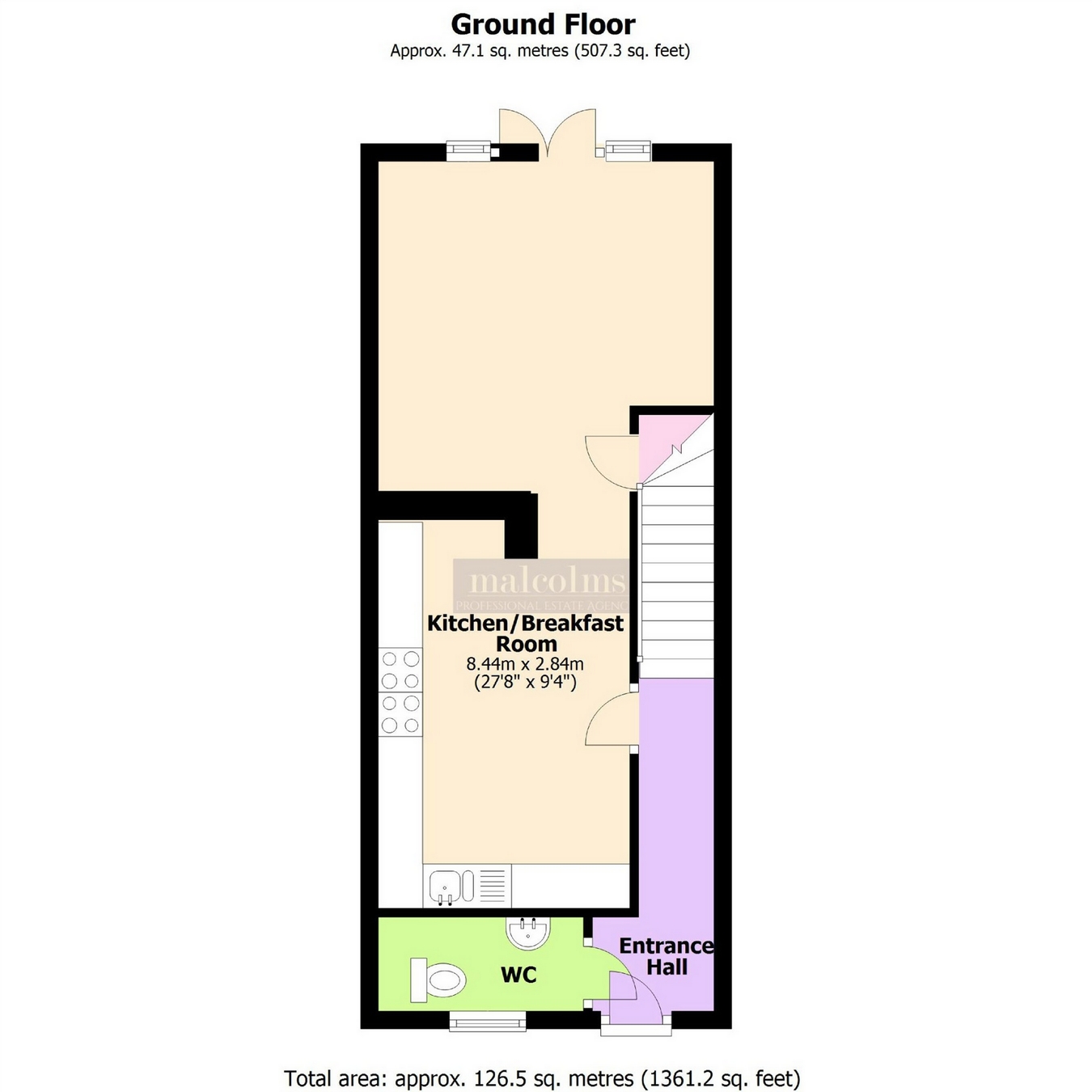 3 Bedrooms Terraced house for sale in Lancaster Gate, Upper Cambourne, Cambourne, Cambridge CB23