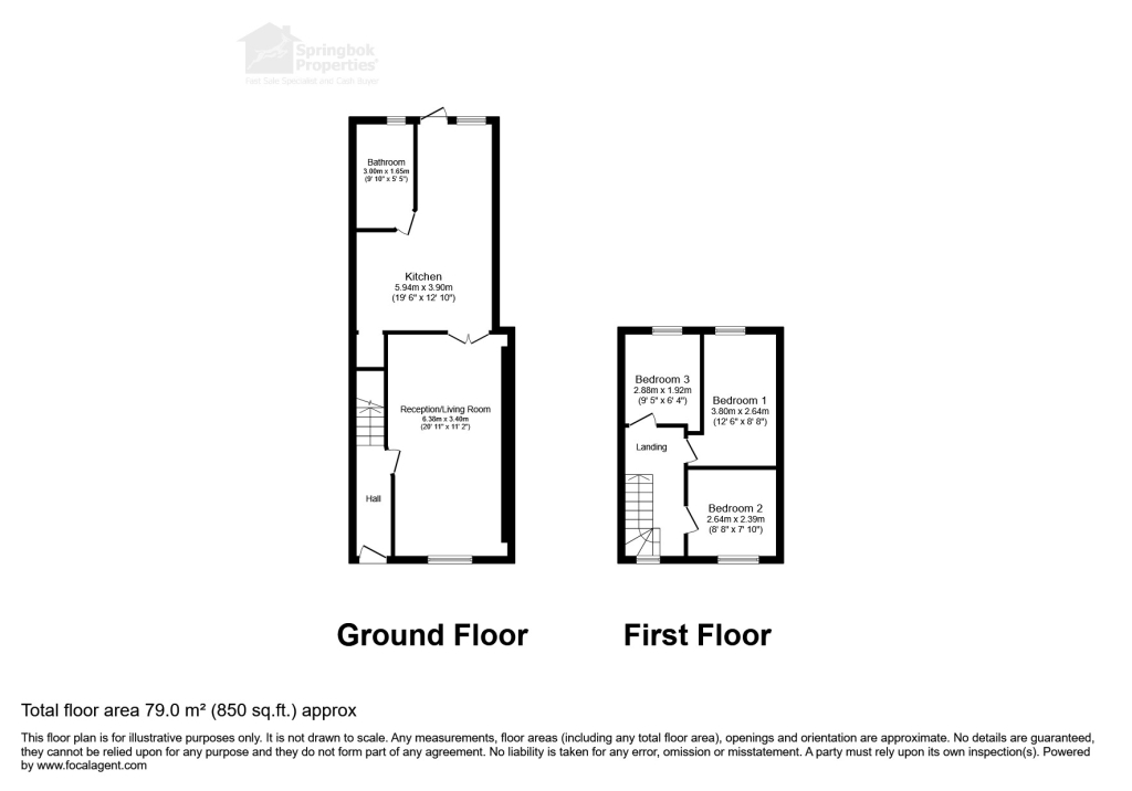 62, James Street, Ferndale floorplan