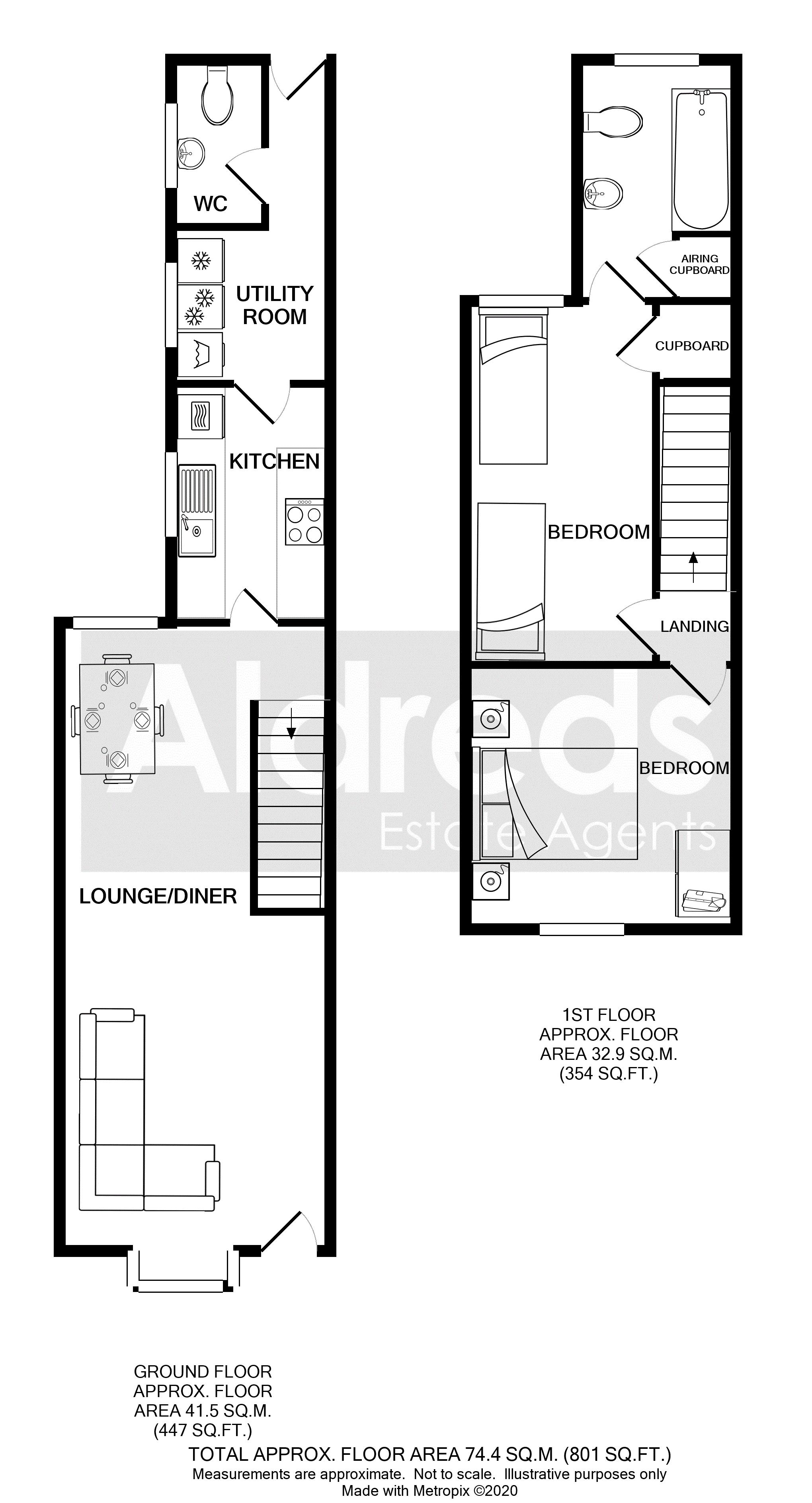 Wolseley Road, Great Yarmouth NR31, 2 bedroom terraced house for sale