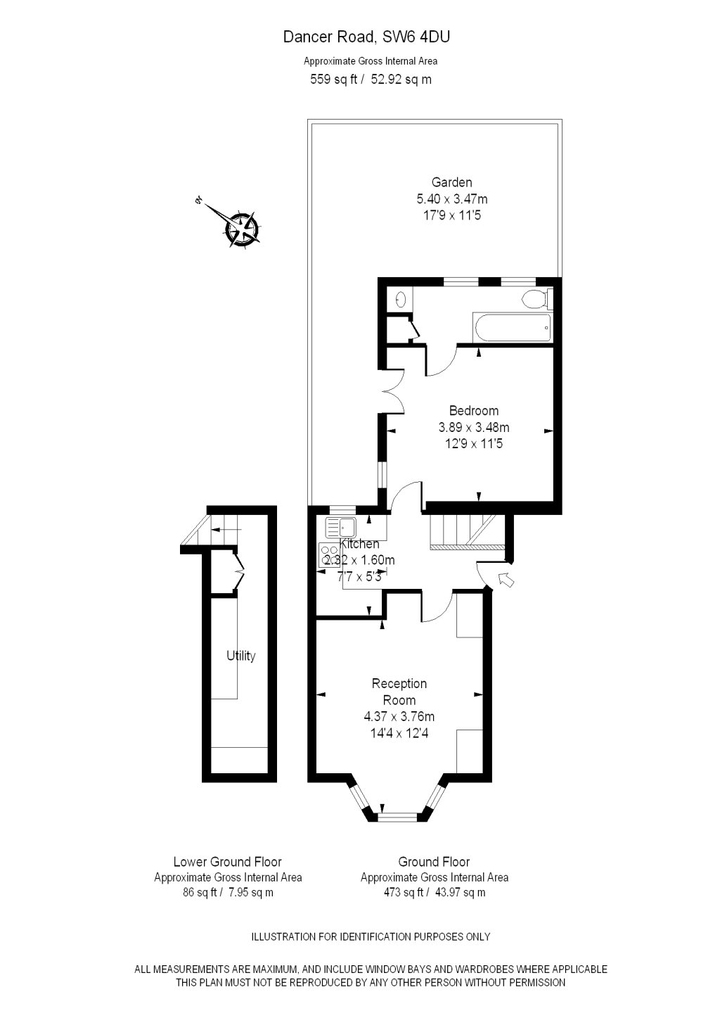 1 Bedrooms Flat to rent in Dancer Road, Parsons Green, London SW6