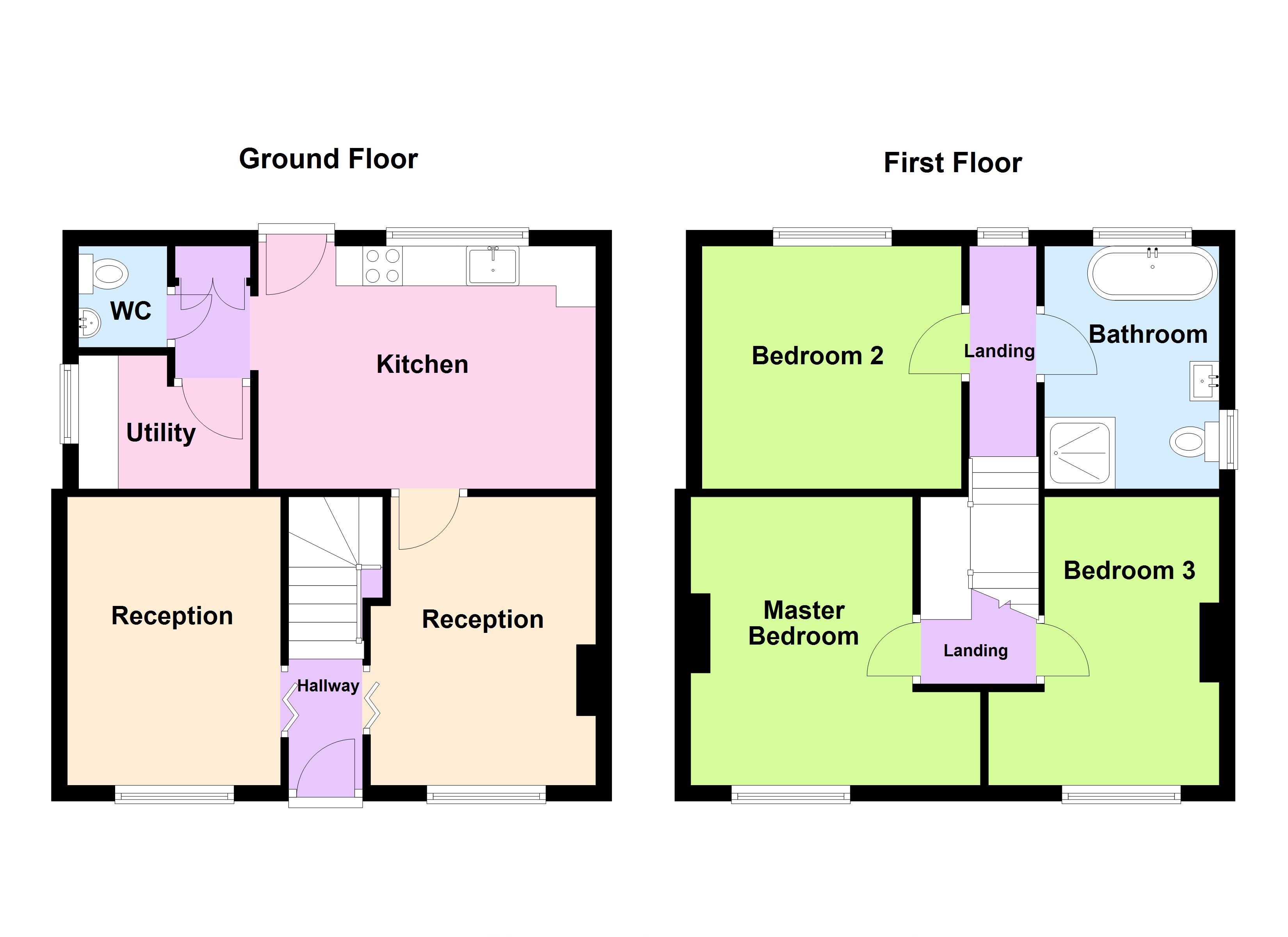Glen View,, Church Lane, Narberth floorplan