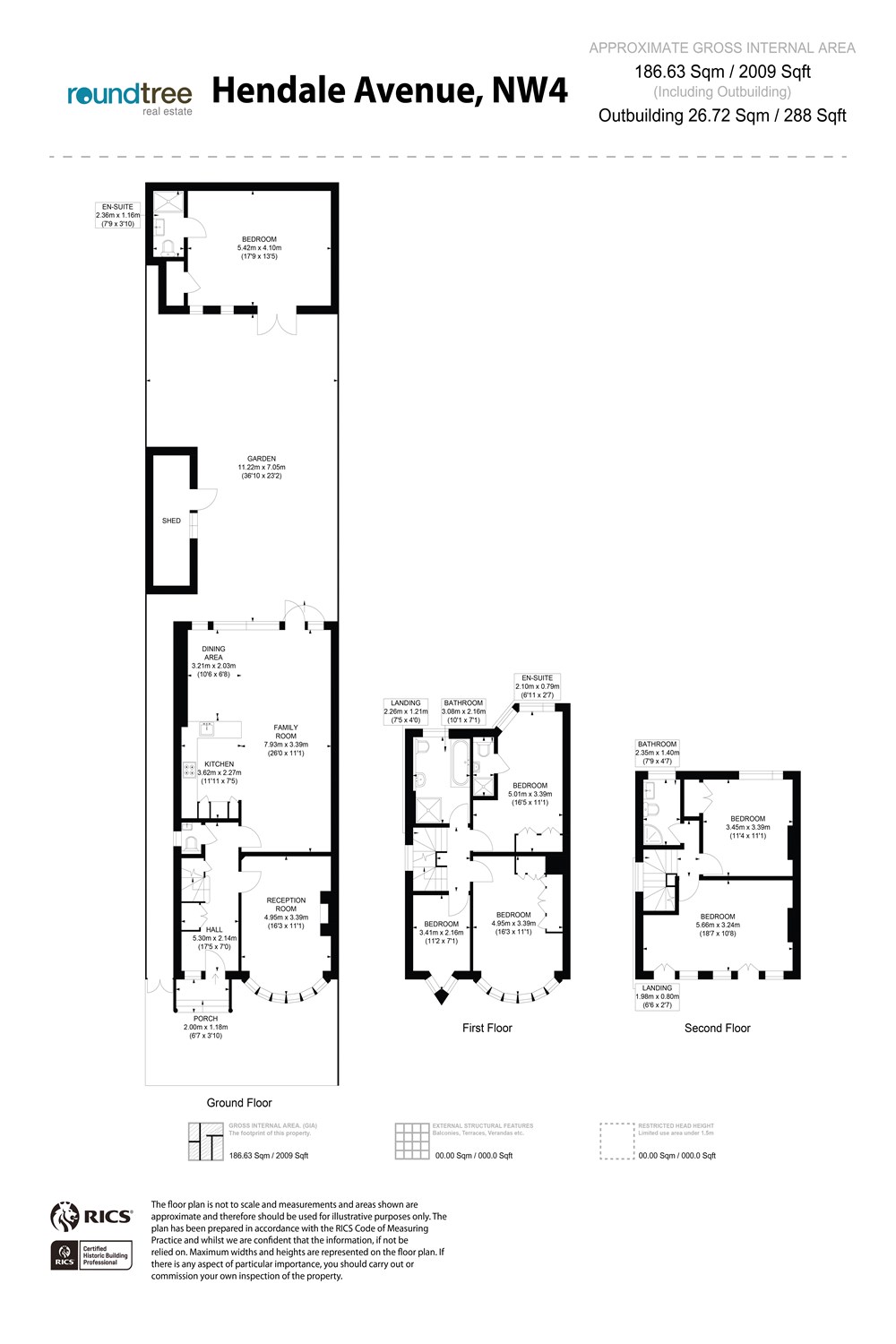 67, Hendale Avenue, London floorplan