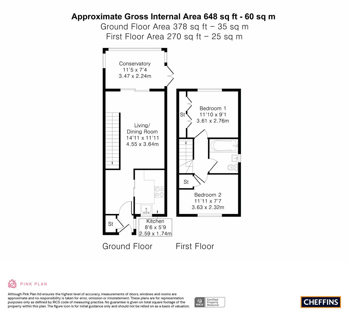 122, Lucerne Close, Cambridge floorplan