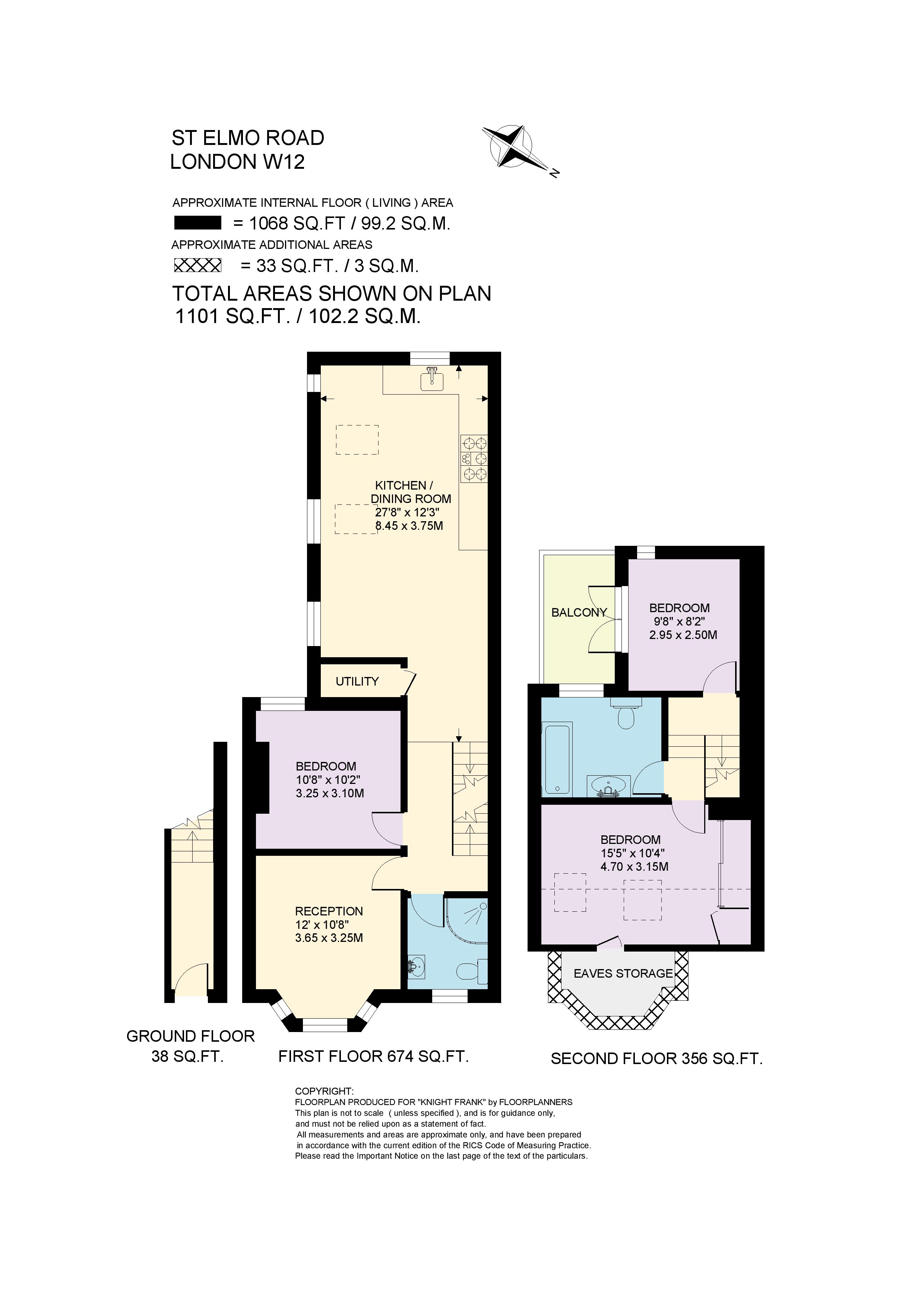 St. Elmo Road, London W12, 3 bedroom for sale 62461793