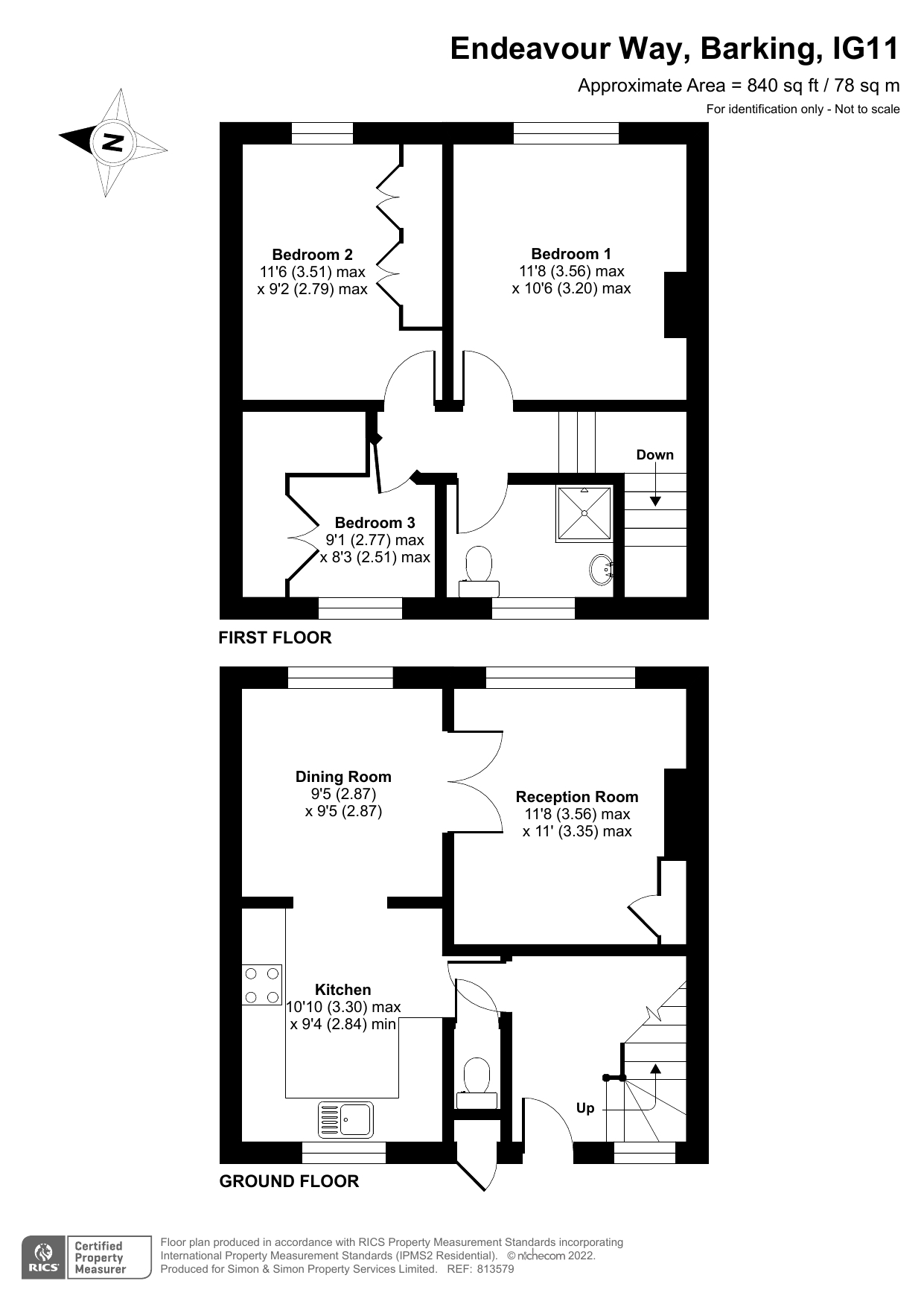 7, Endeavour Way, Barking floorplan