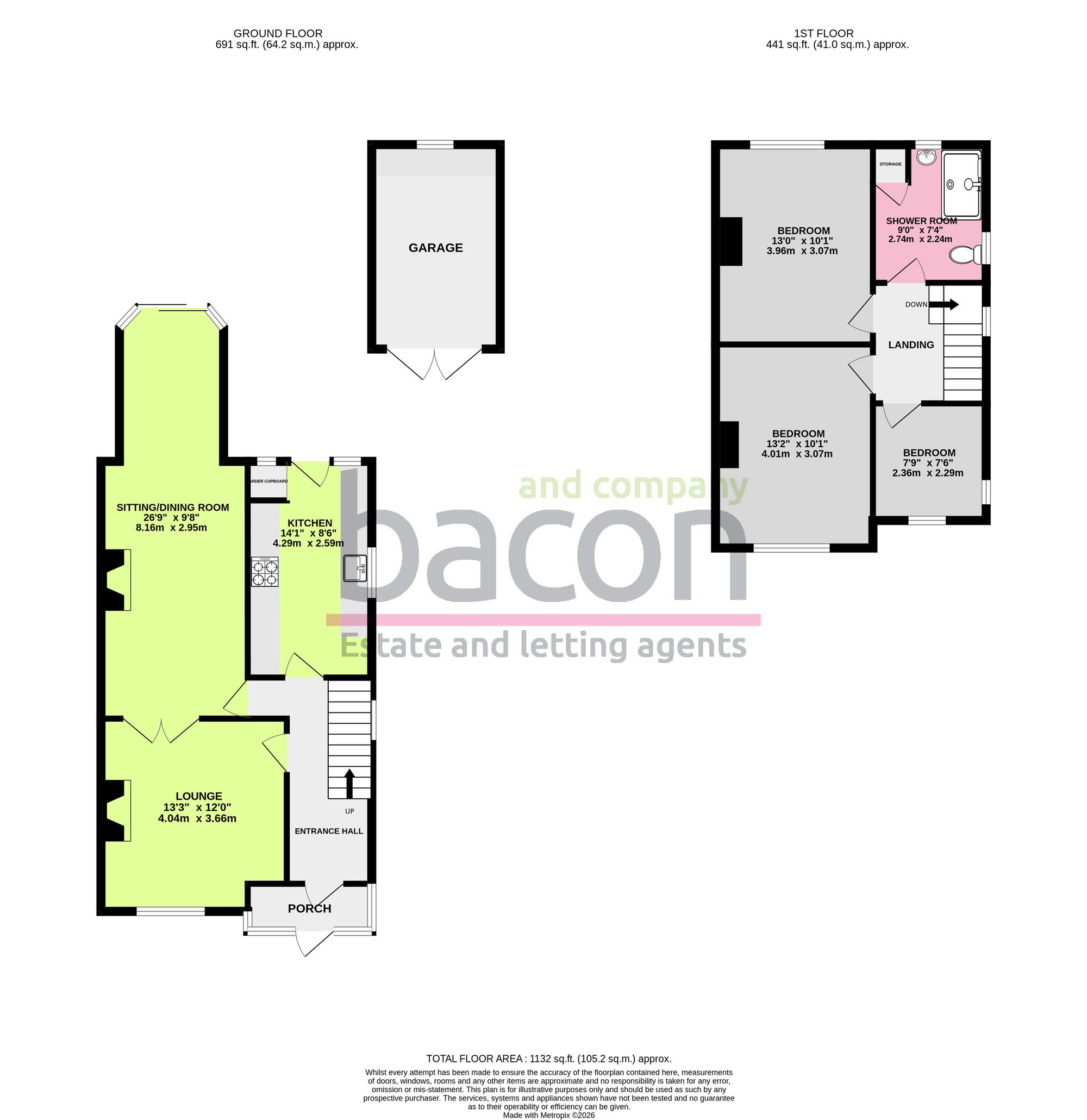 146 Littlehampton Road, Worthing floorplan