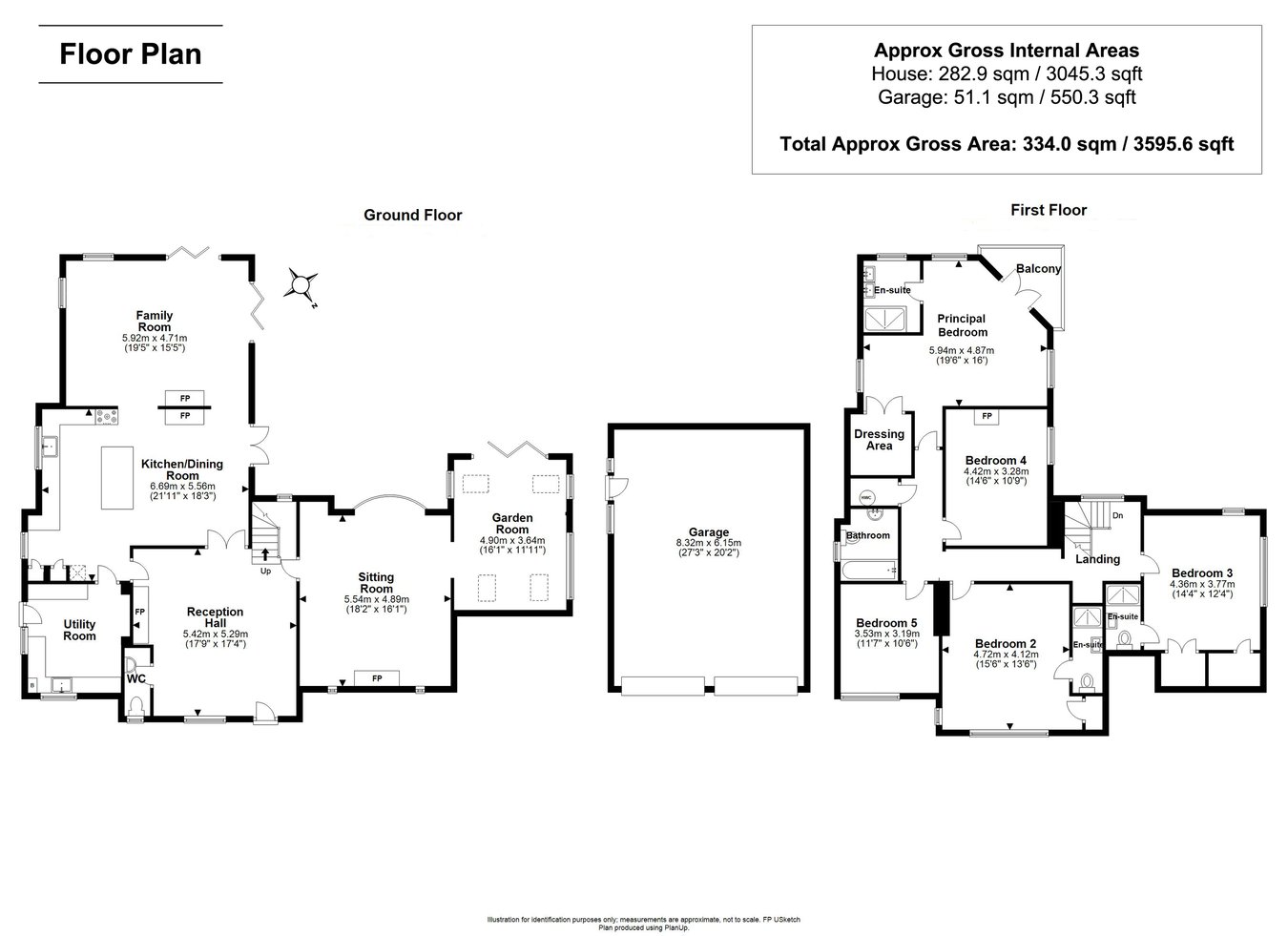 Forest Court House, Vaggs Lane, Lymington floorplan