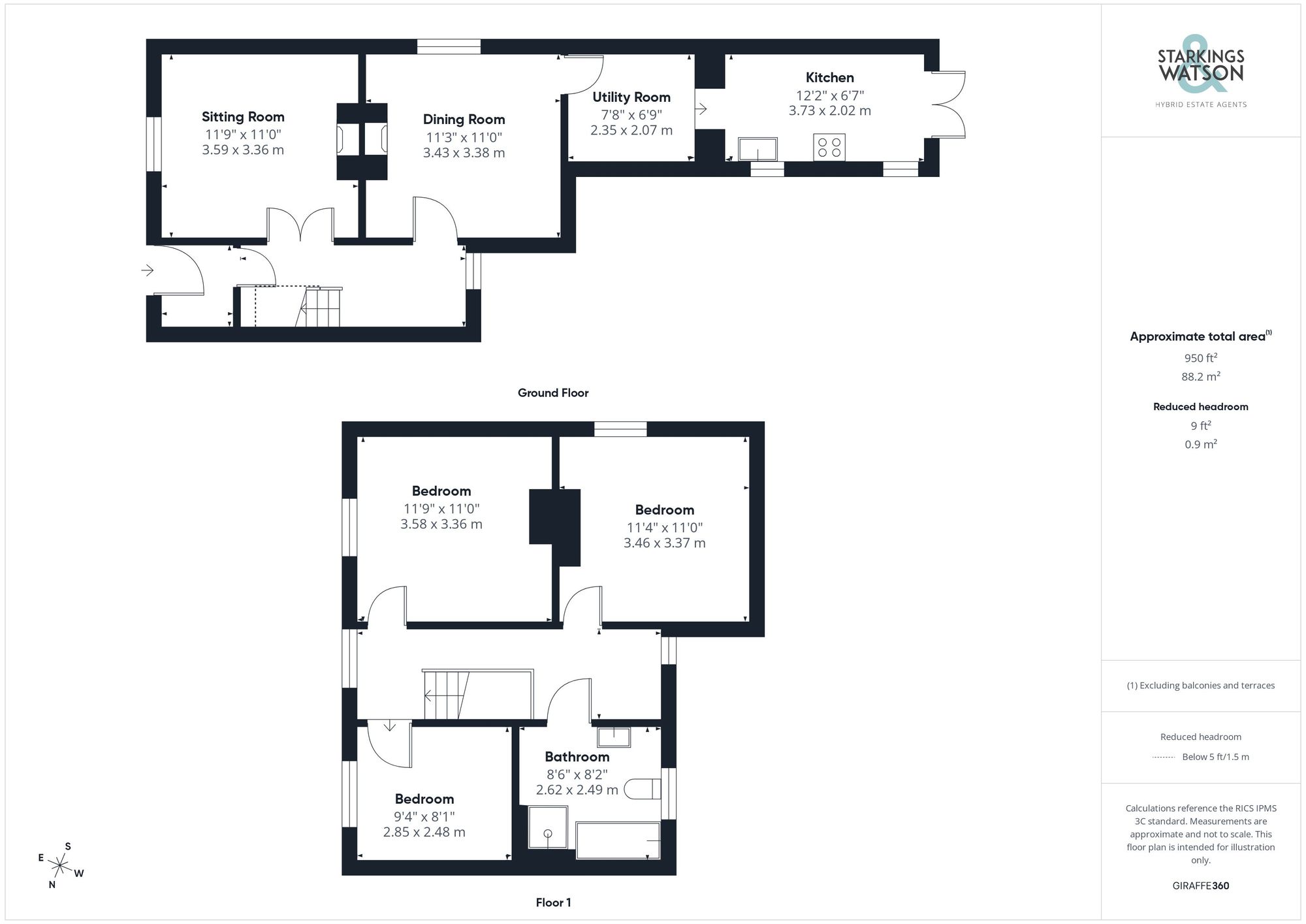 109 Victoria Road, Diss floorplan