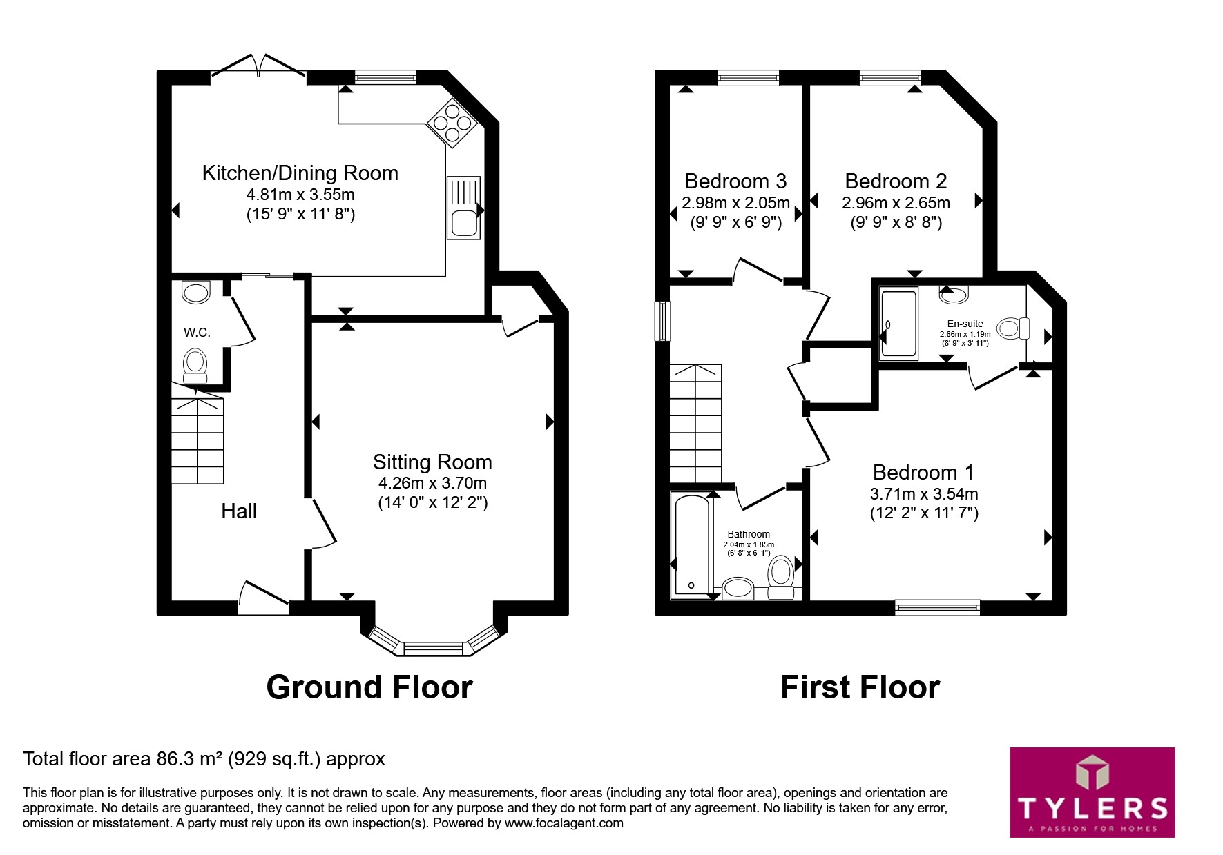 2, Denmark Road, Cambridge floorplan