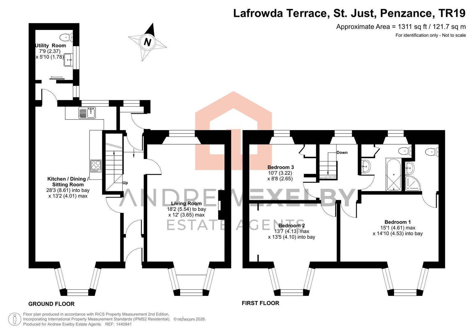 8, Lafrowda Terrace, Penzance floorplan
