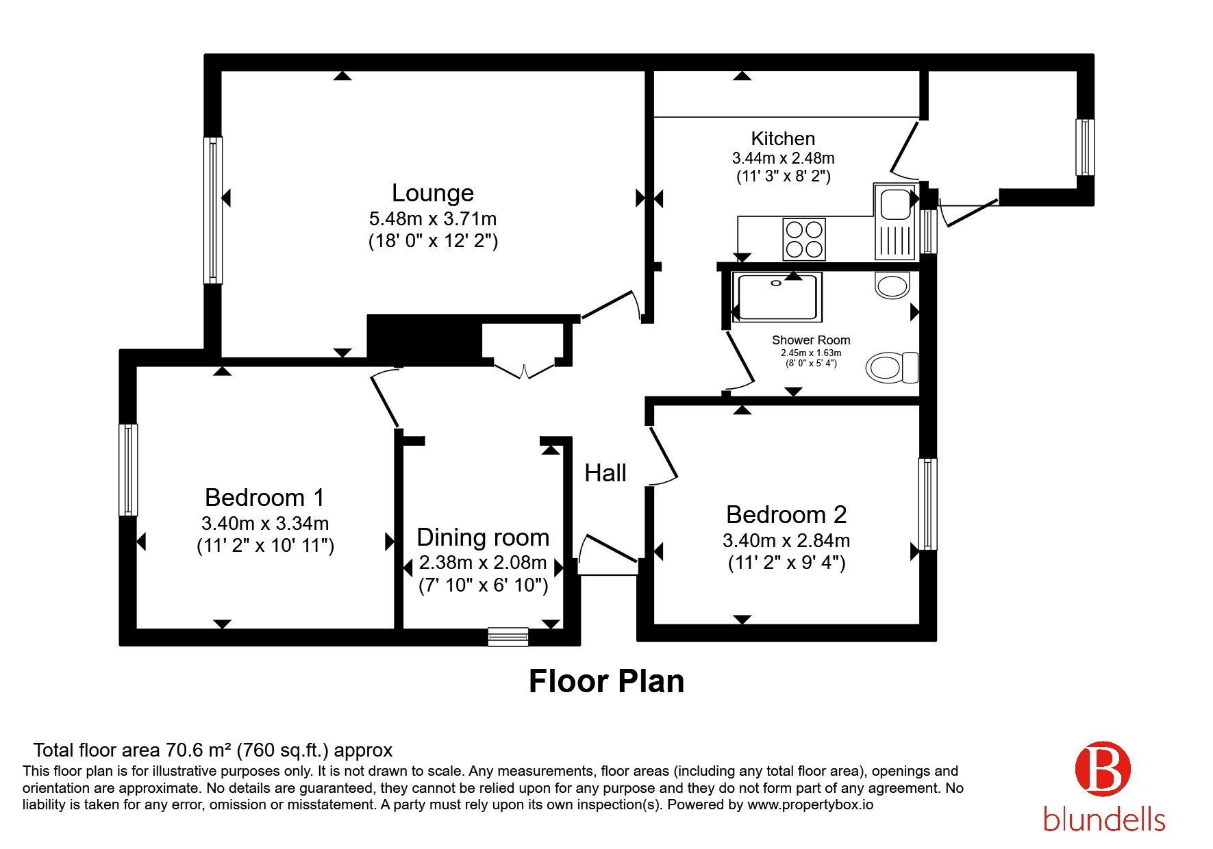 71, Sunnyside, Doncaster floorplan
