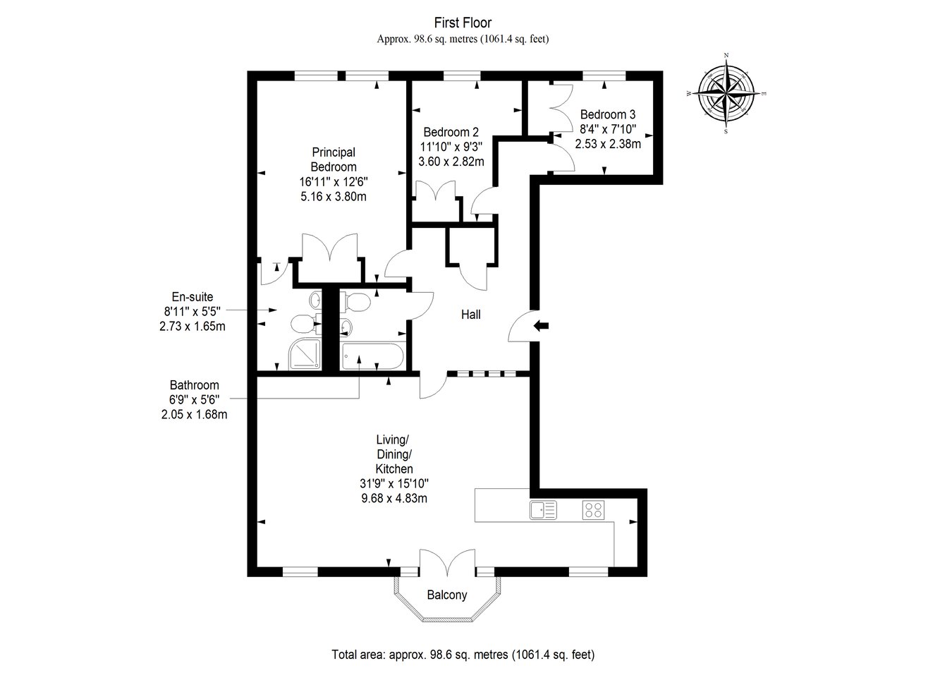 12 Golf Court, Bank Street, Elie floorplan