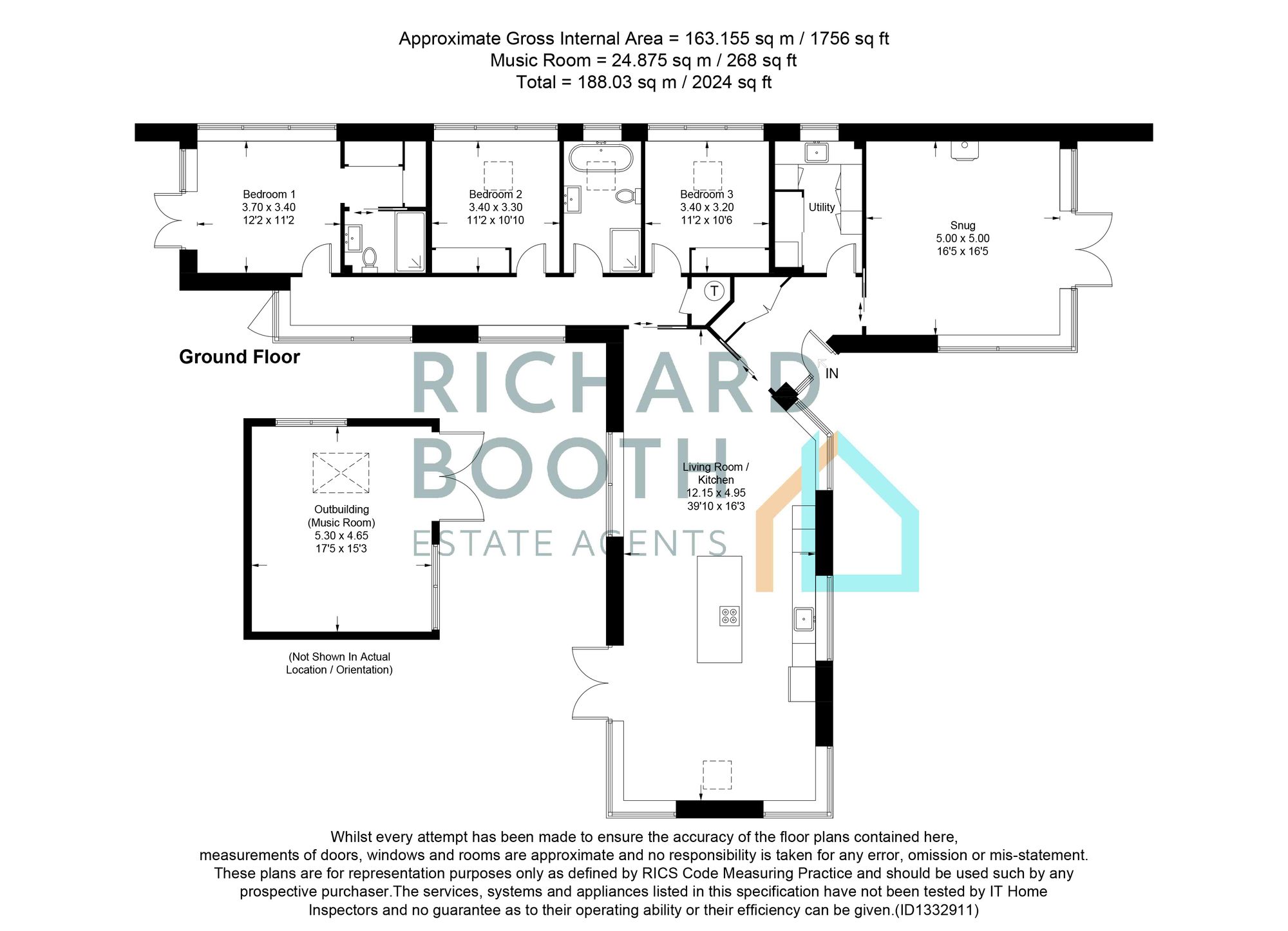 New Build Rear Of 48-52, Barton Road, Ely floorplan