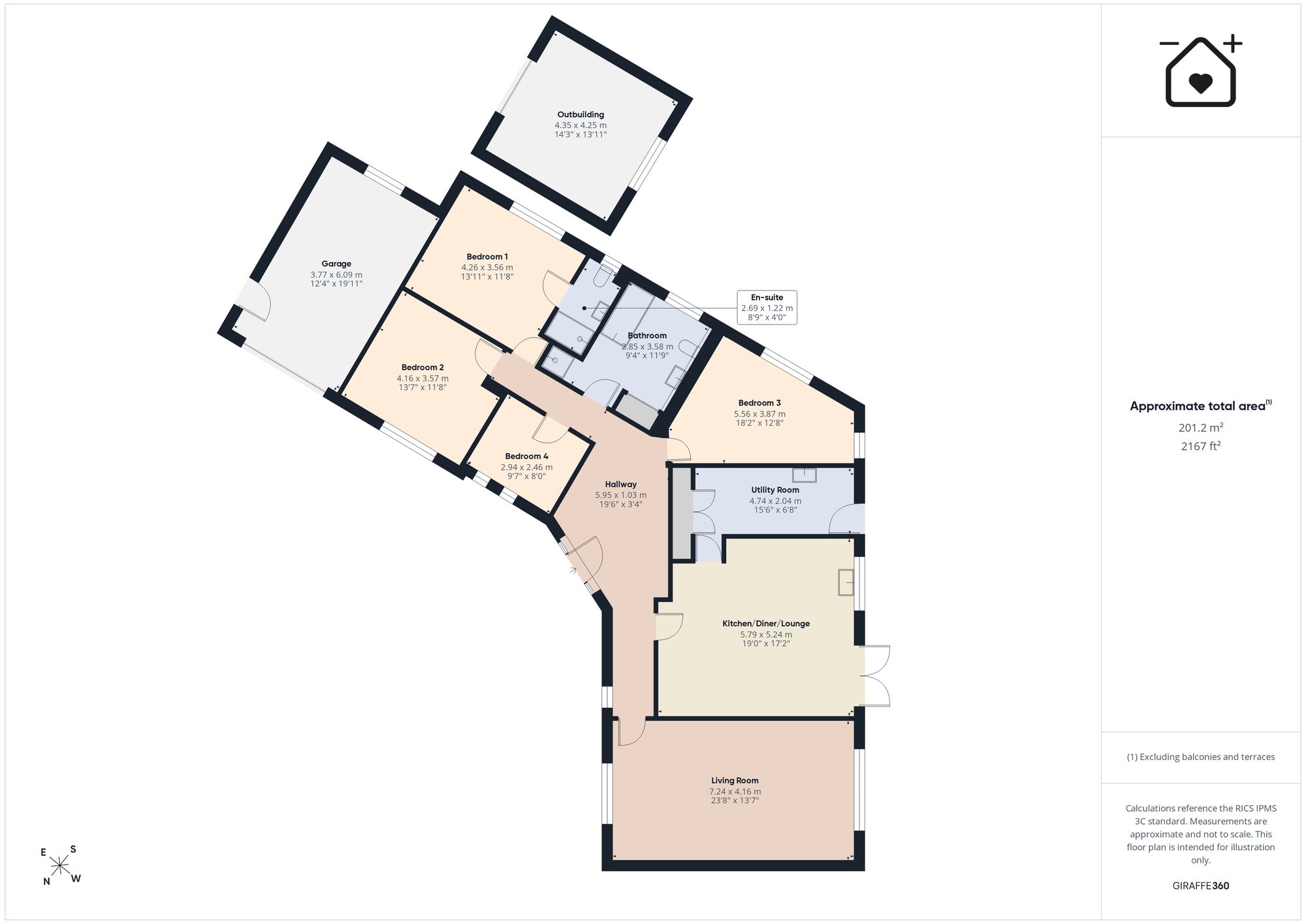 Golwg Y Cwm, Llanelli floorplan