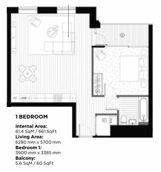 1 Bedrooms Flat to rent in Commodore House, Admiralty Avenue, London E16