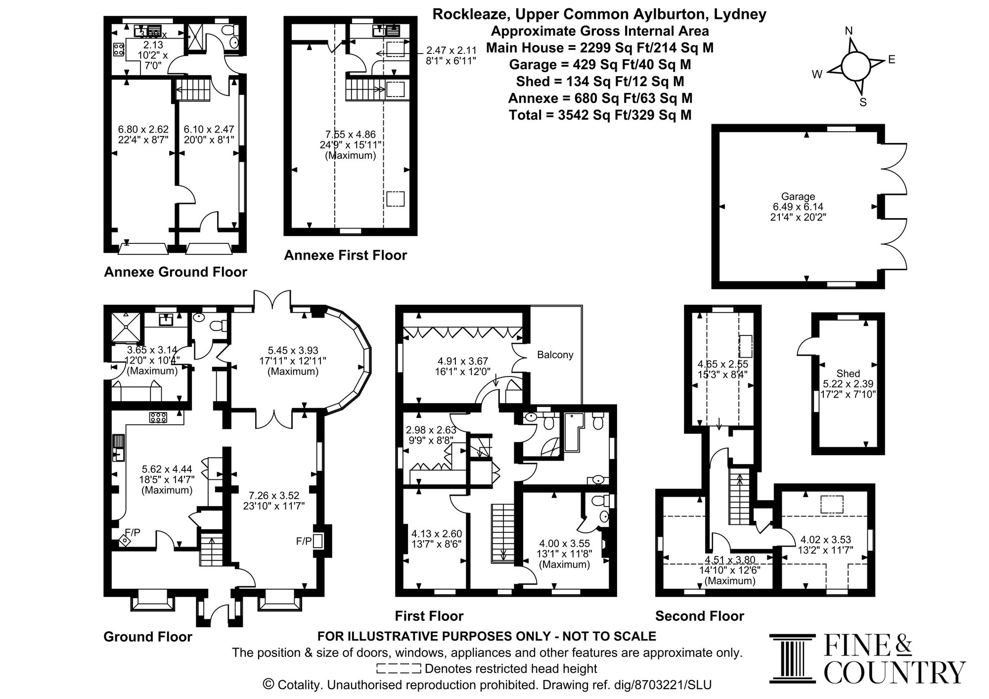 Rockleaze, Upper Common, Lydney floorplan