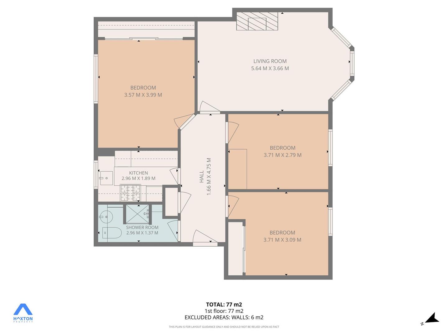 Flat 5, 209, Glasgow Road, Dumbarton floorplan