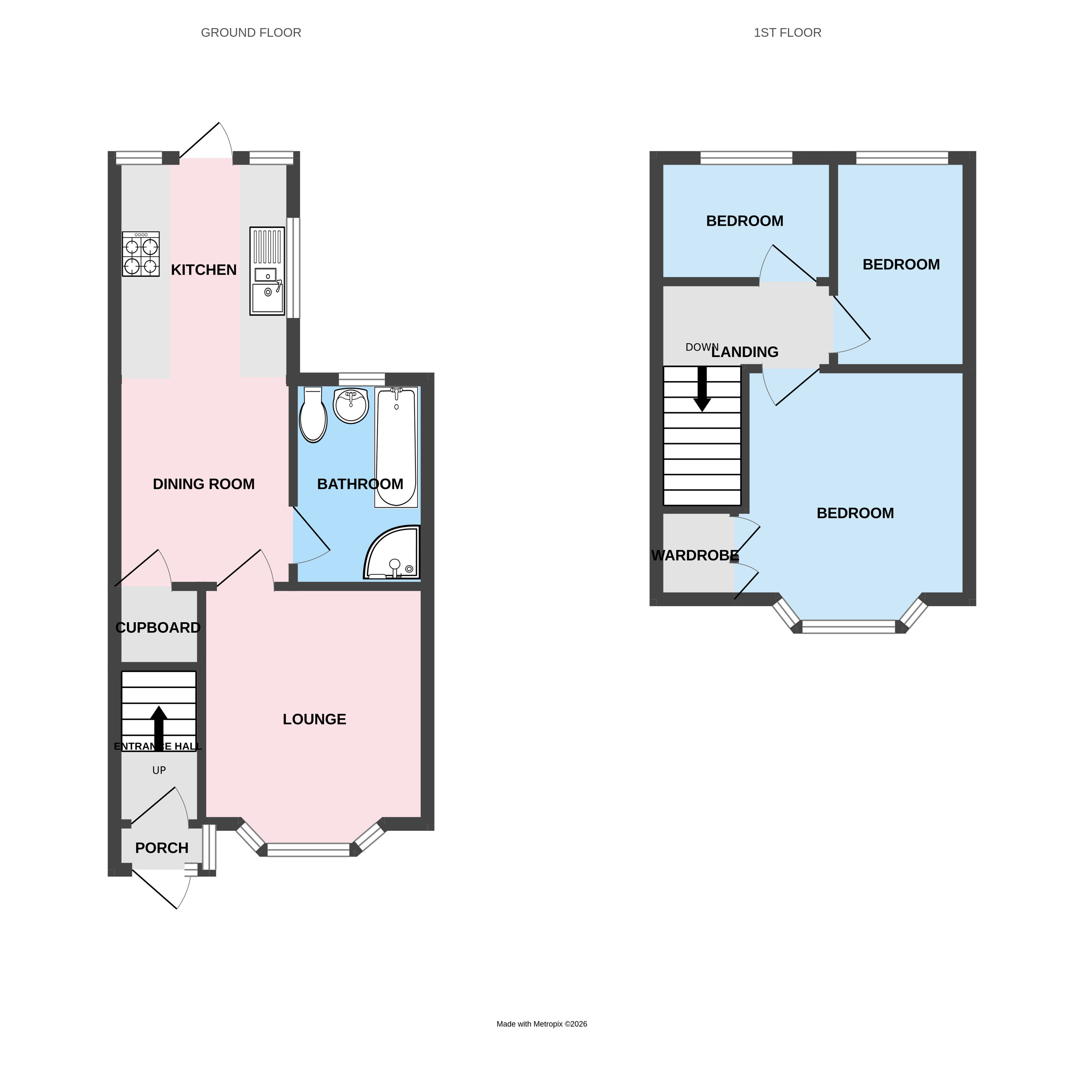 31, Grasmere Road, Shropshire floorplan